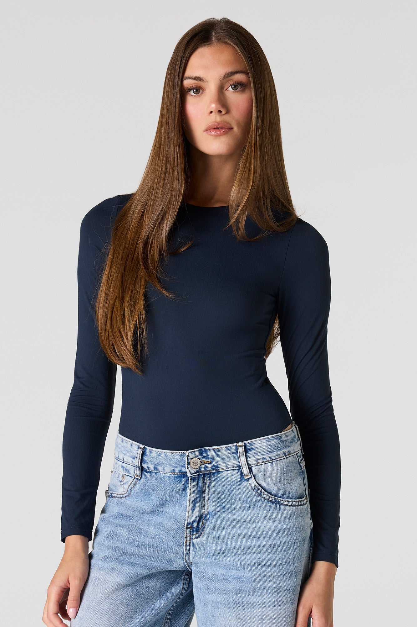Luxe Heavy Contour Long Sleeve Bodysuit