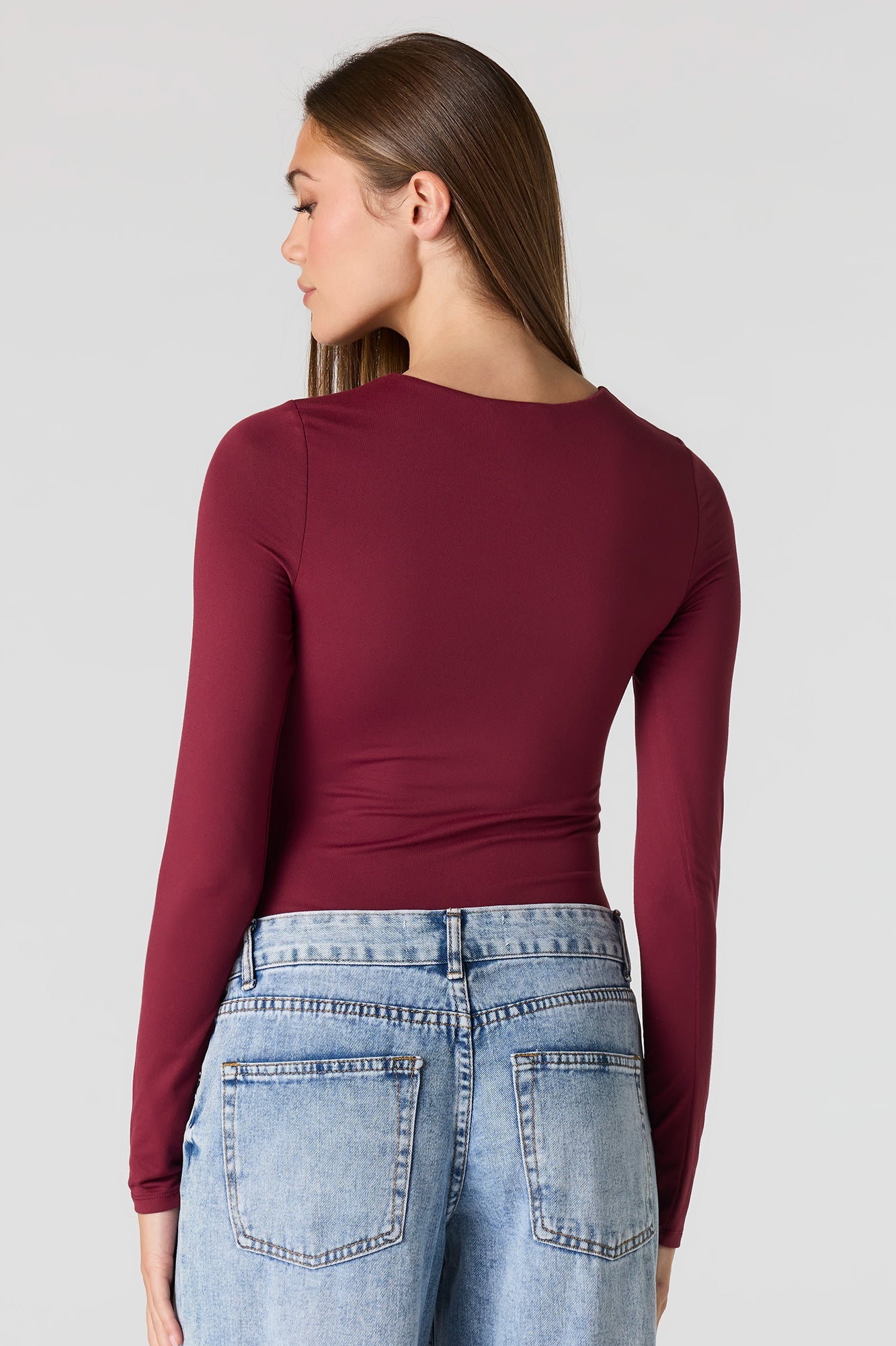Luxe Heavy Contour Long Sleeve Bodysuit