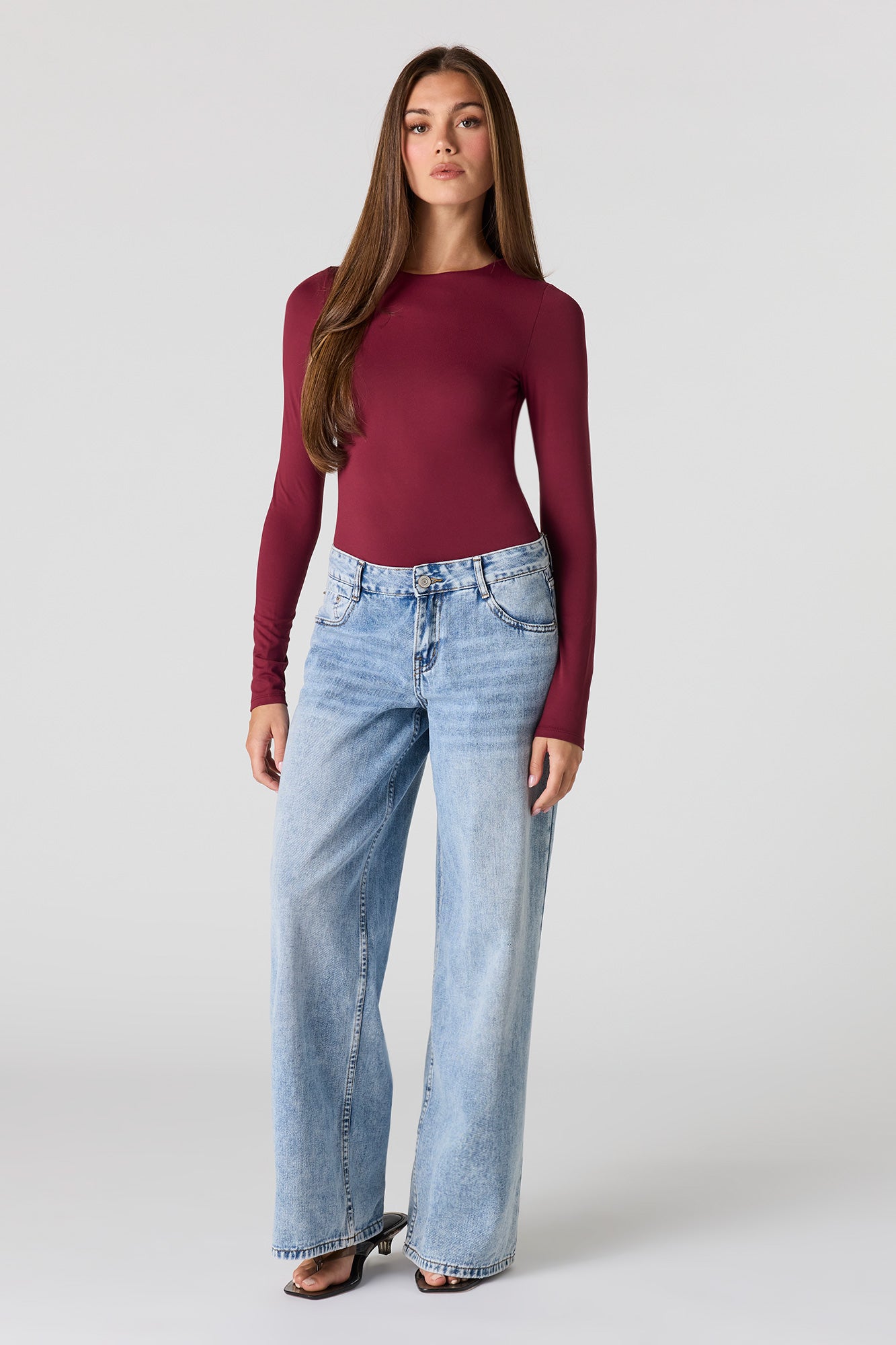 Luxe Heavy Contour Long Sleeve Bodysuit