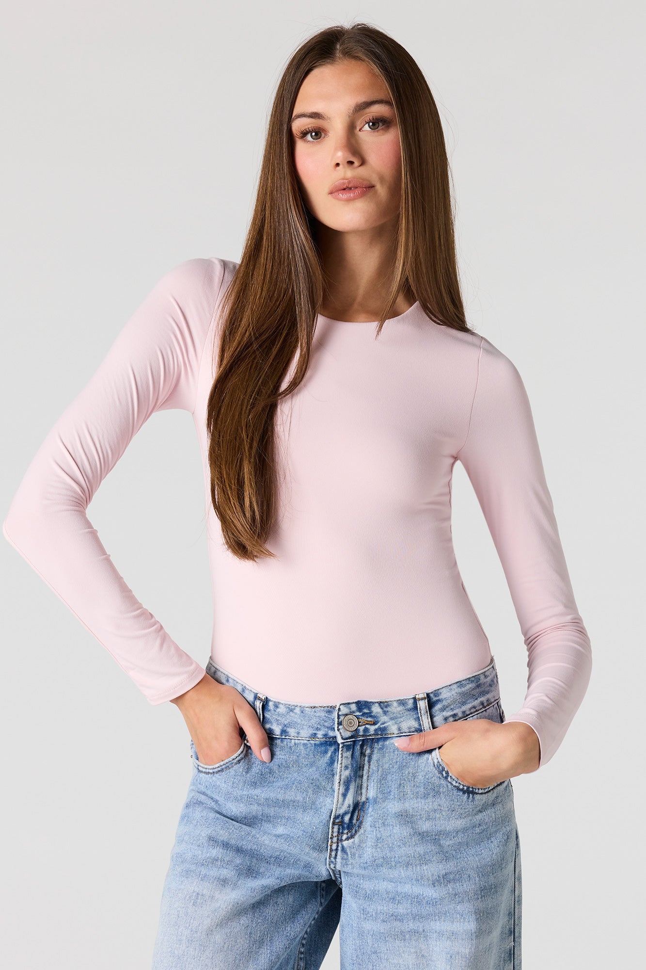 Luxe Heavy Contour Long Sleeve Bodysuit