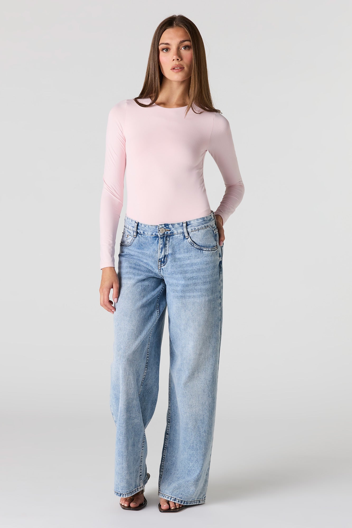 Luxe Heavy Contour Long Sleeve Bodysuit