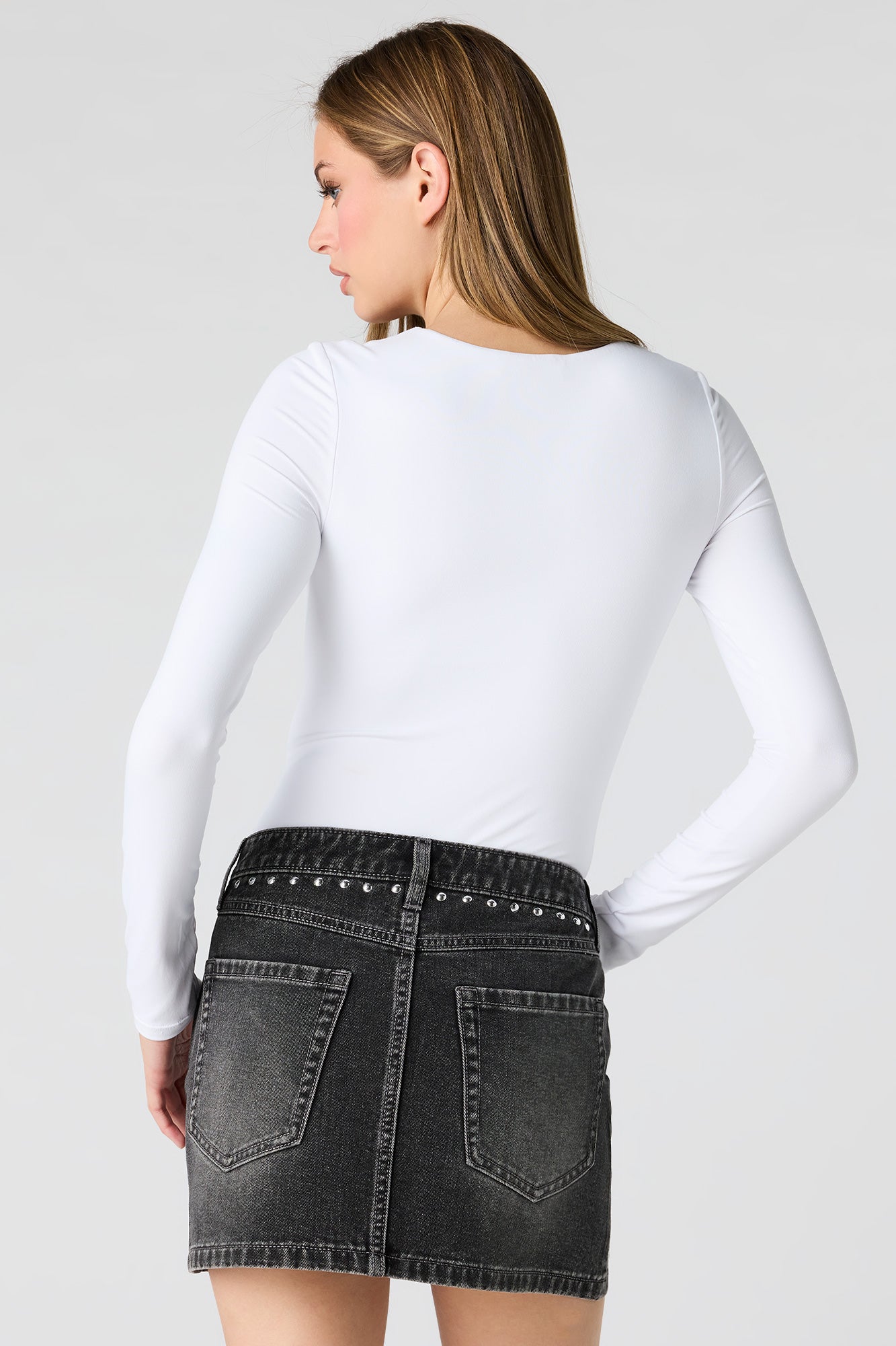 Luxe Heavy Contour Long Sleeve Bodysuit