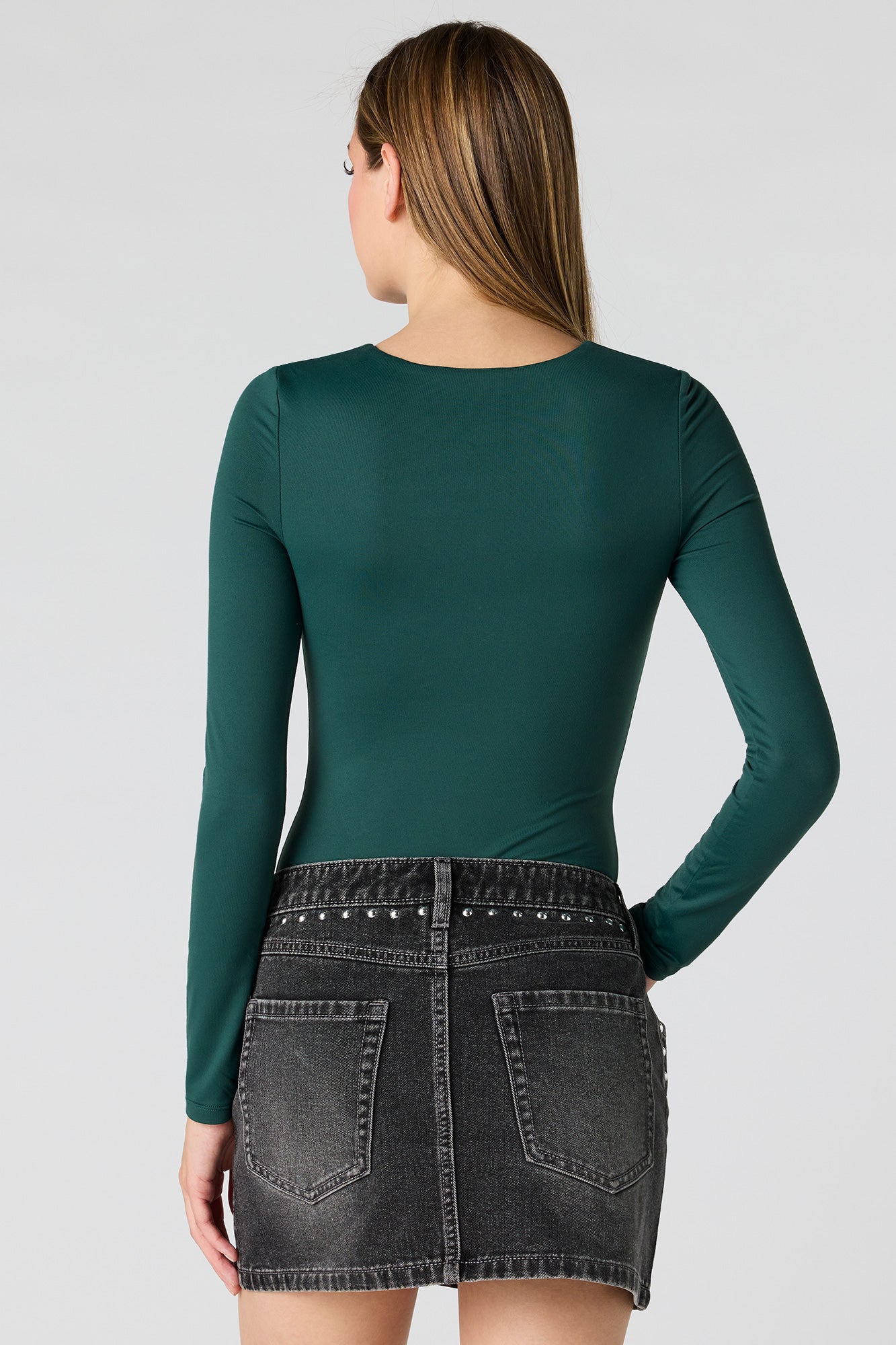 Luxe Heavy Contour Long Sleeve Bodysuit
