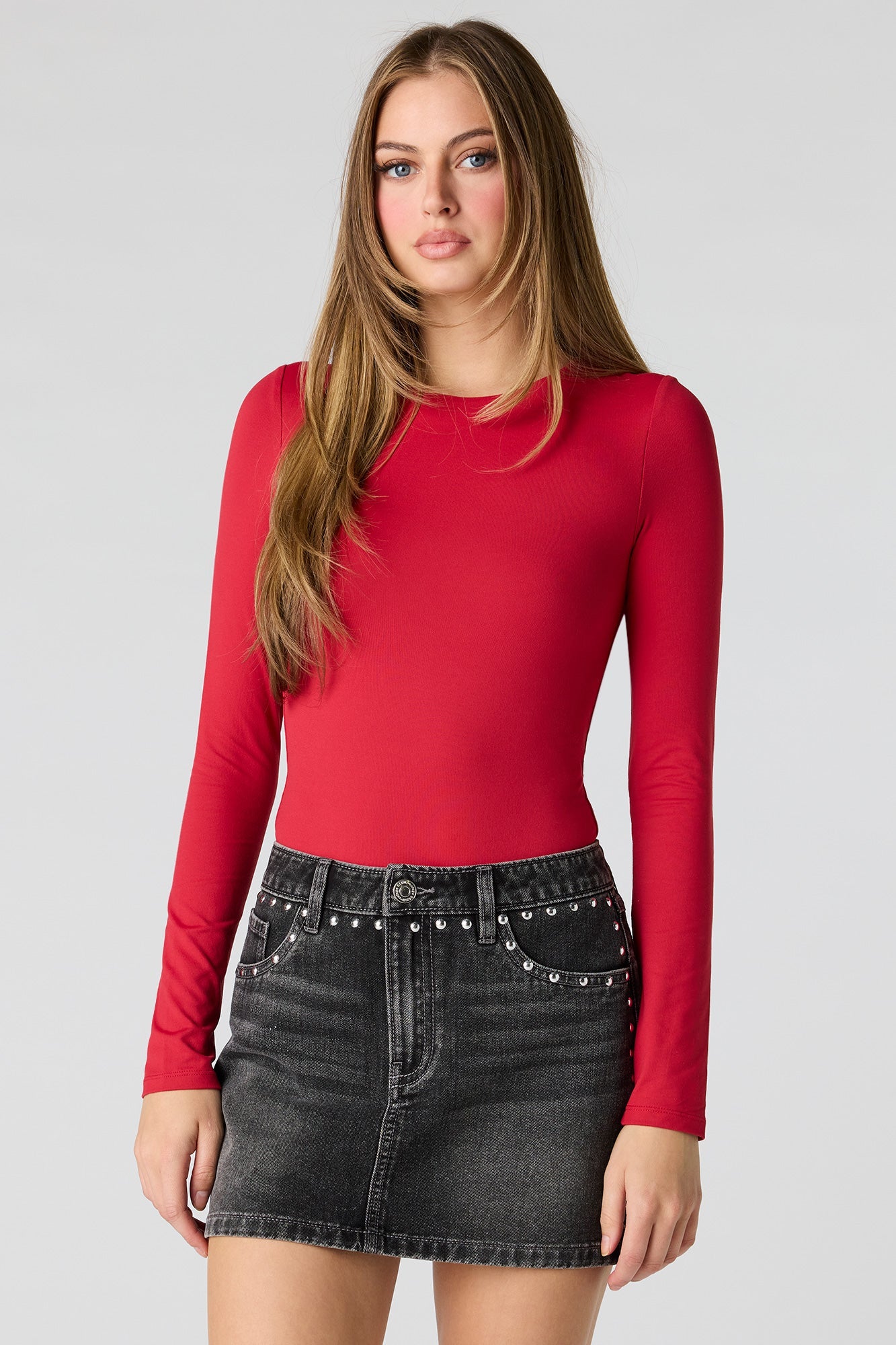 Luxe Heavy Contour Long Sleeve Bodysuit