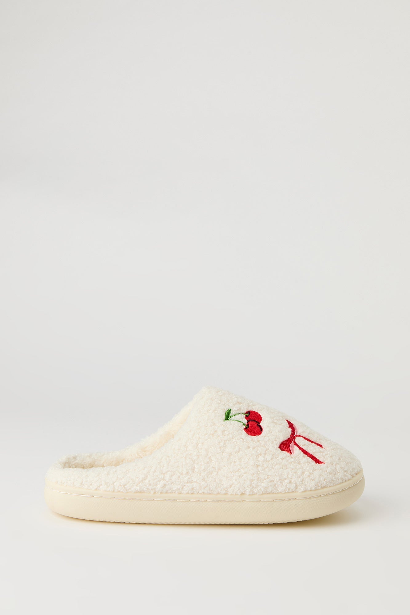 Fruit Sherpa Slippers