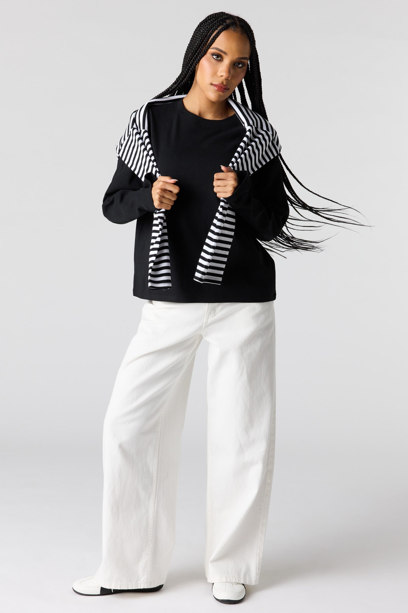 Boxy Long Sleeve Top