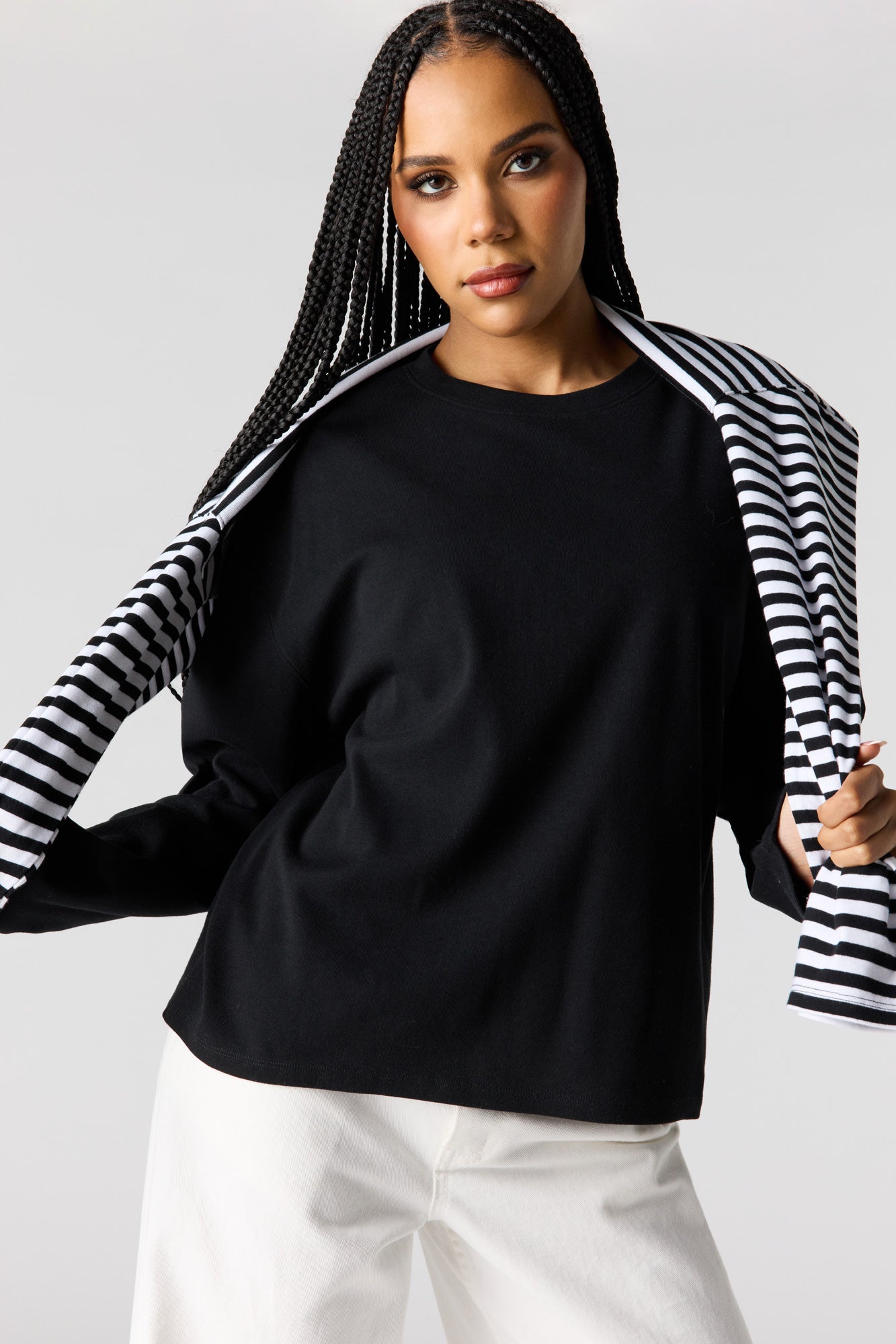 Boxy Long Sleeve Top