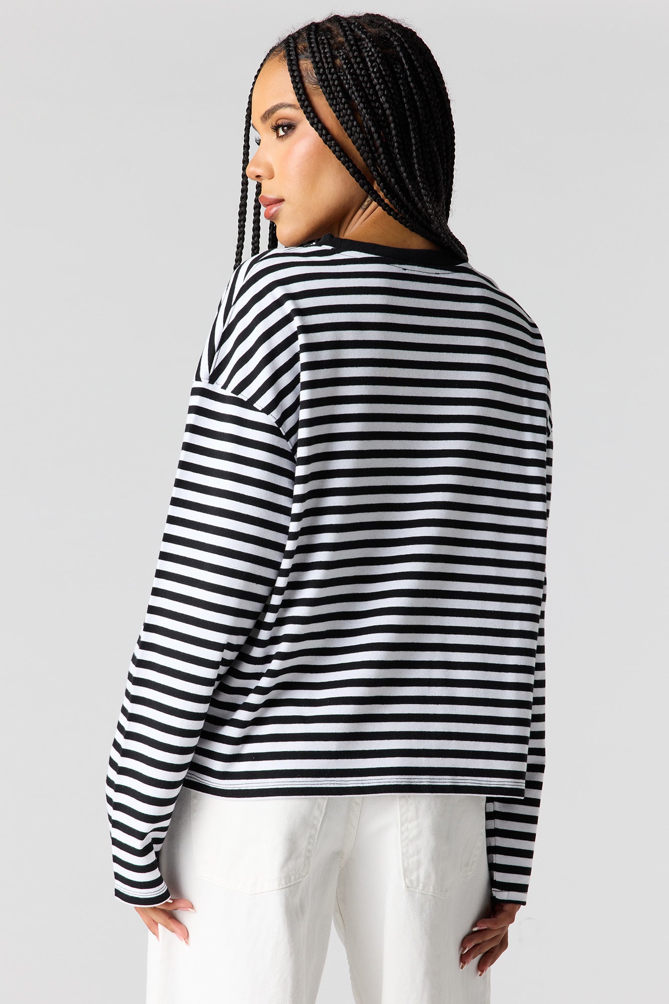 Boxy Long Sleeve Top