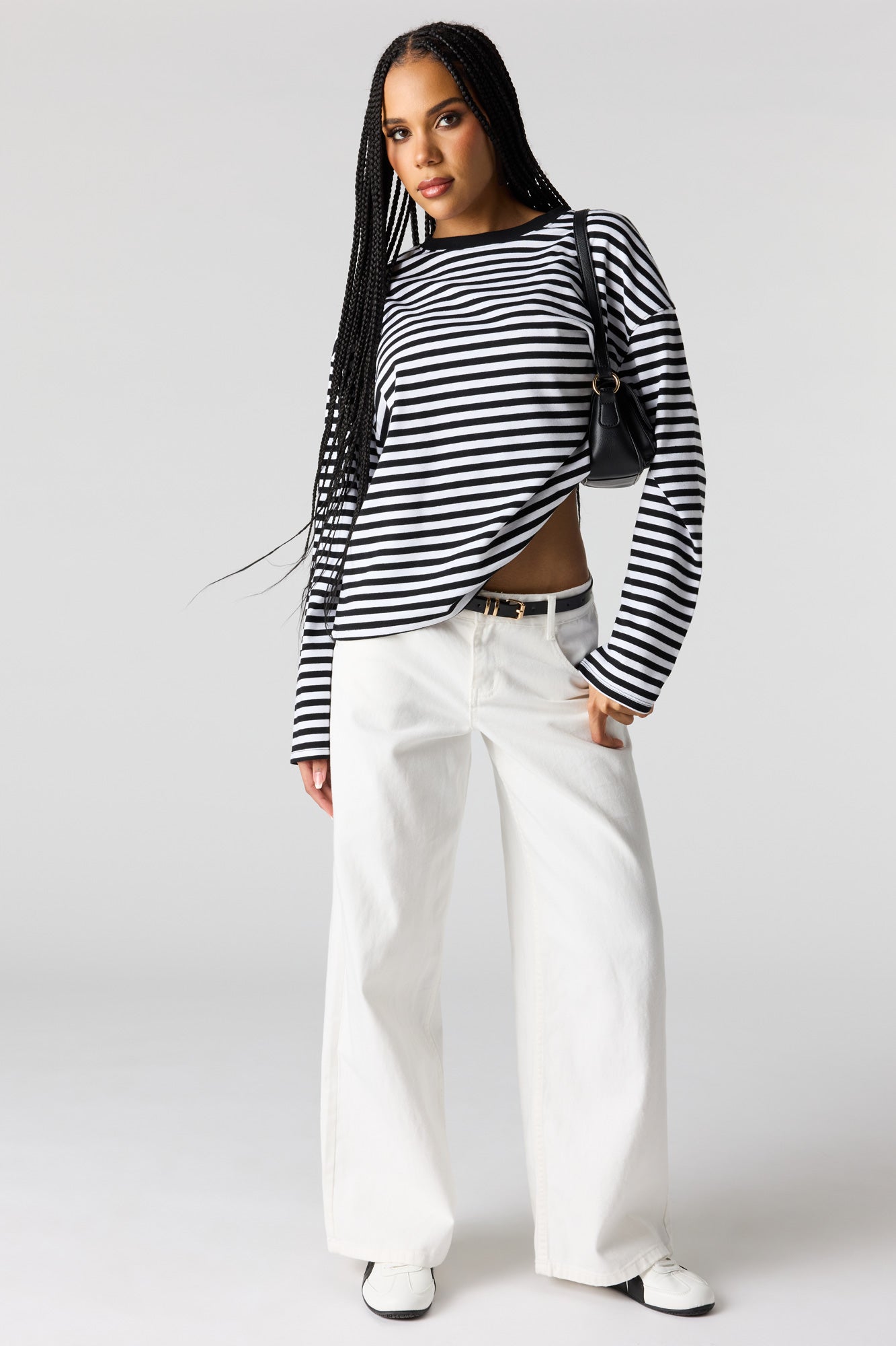 Boxy Long Sleeve Top