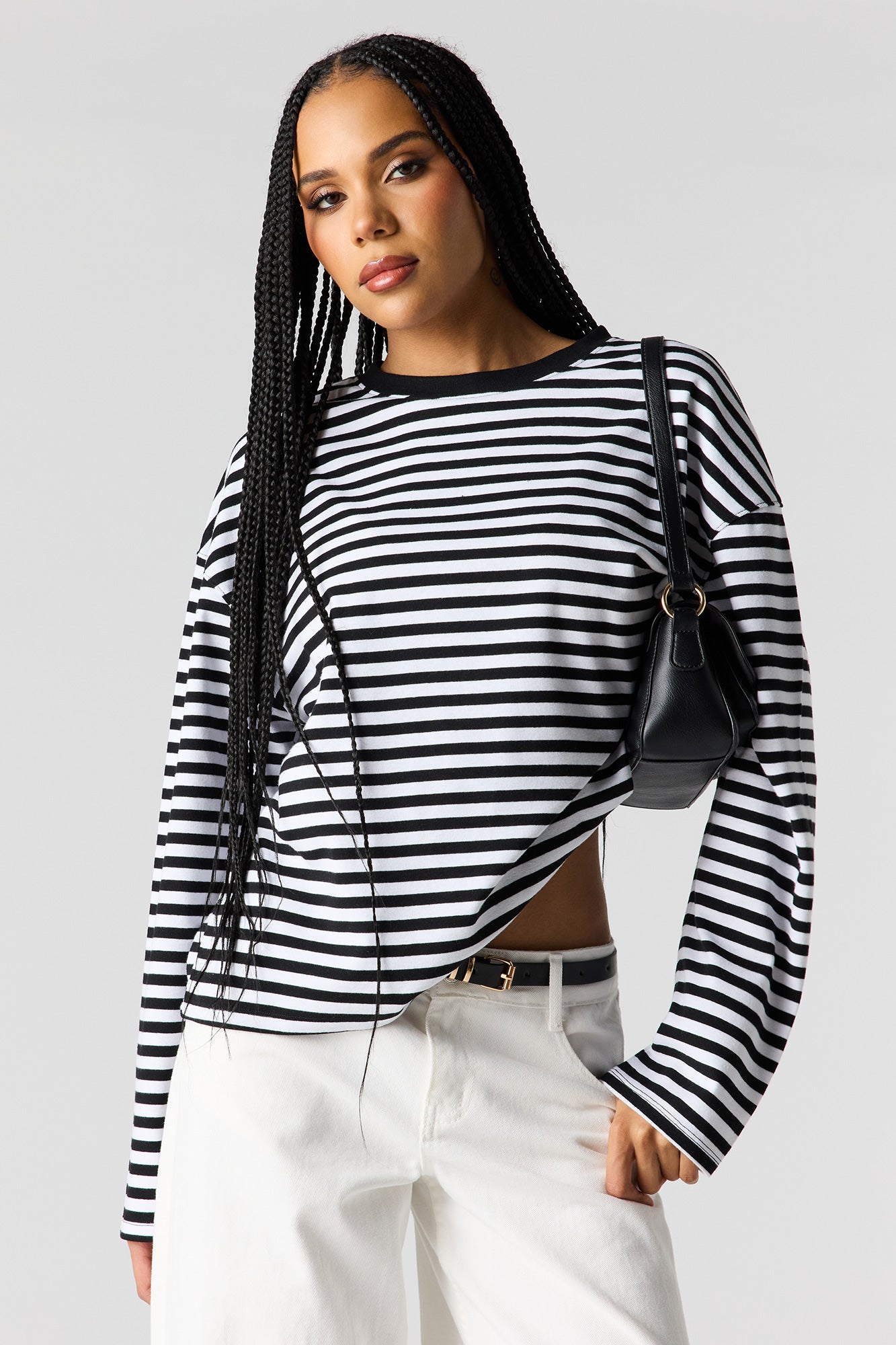 Boxy Long Sleeve Top