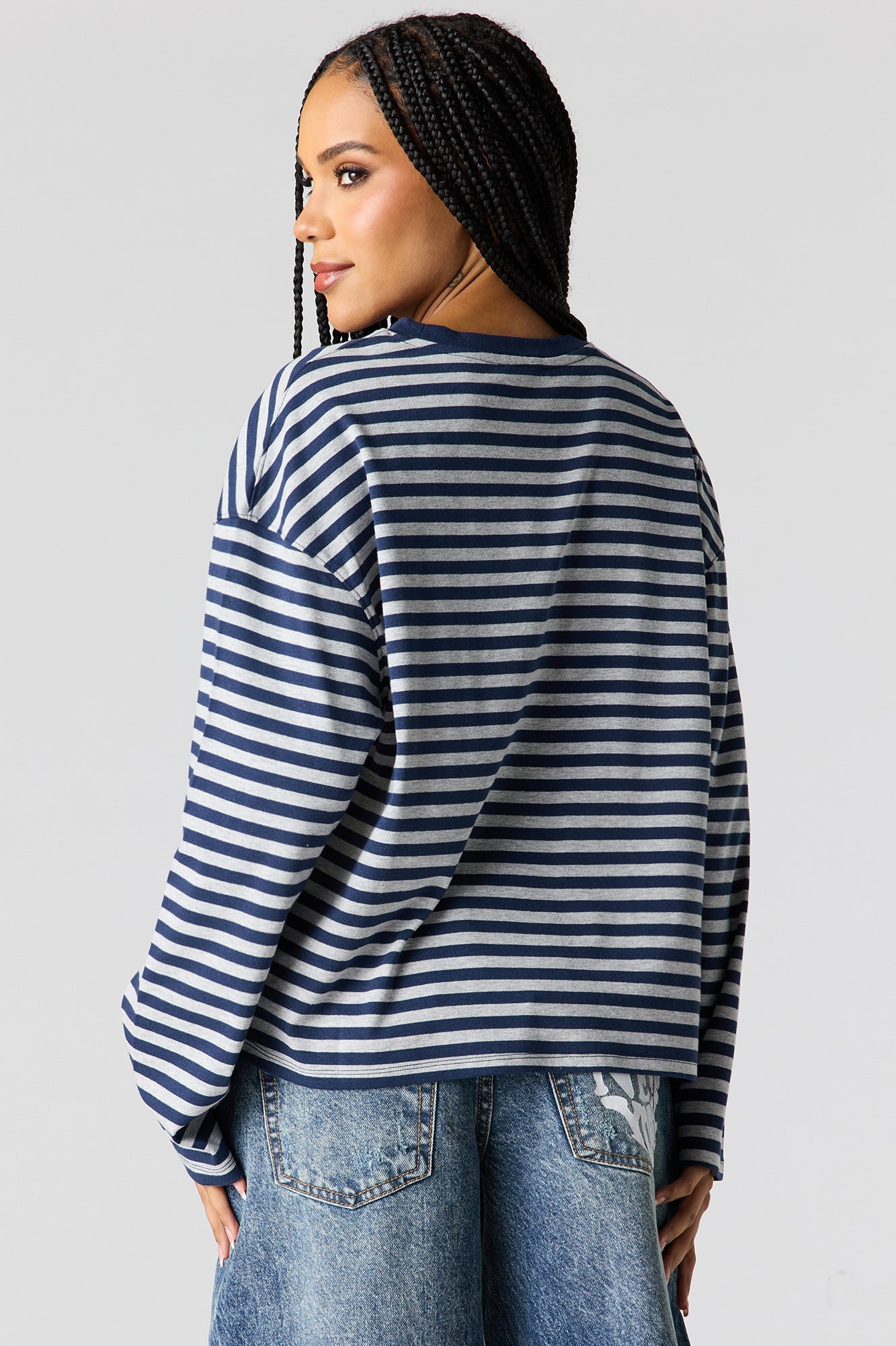 Boxy Long Sleeve Top