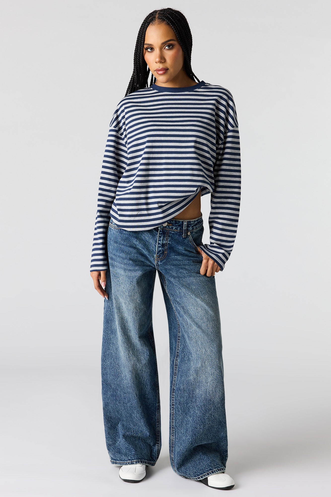 Boxy Long Sleeve Top