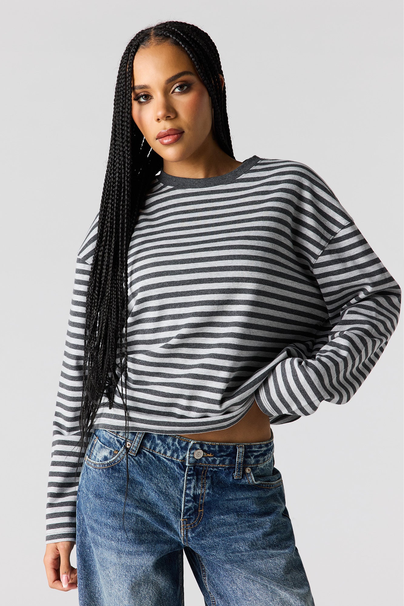Boxy Long Sleeve Top