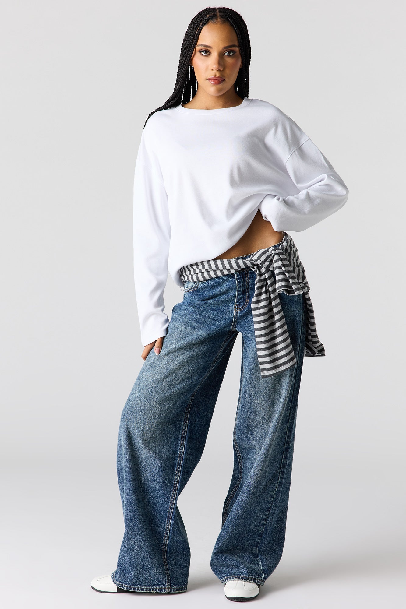 Boxy Long Sleeve Top