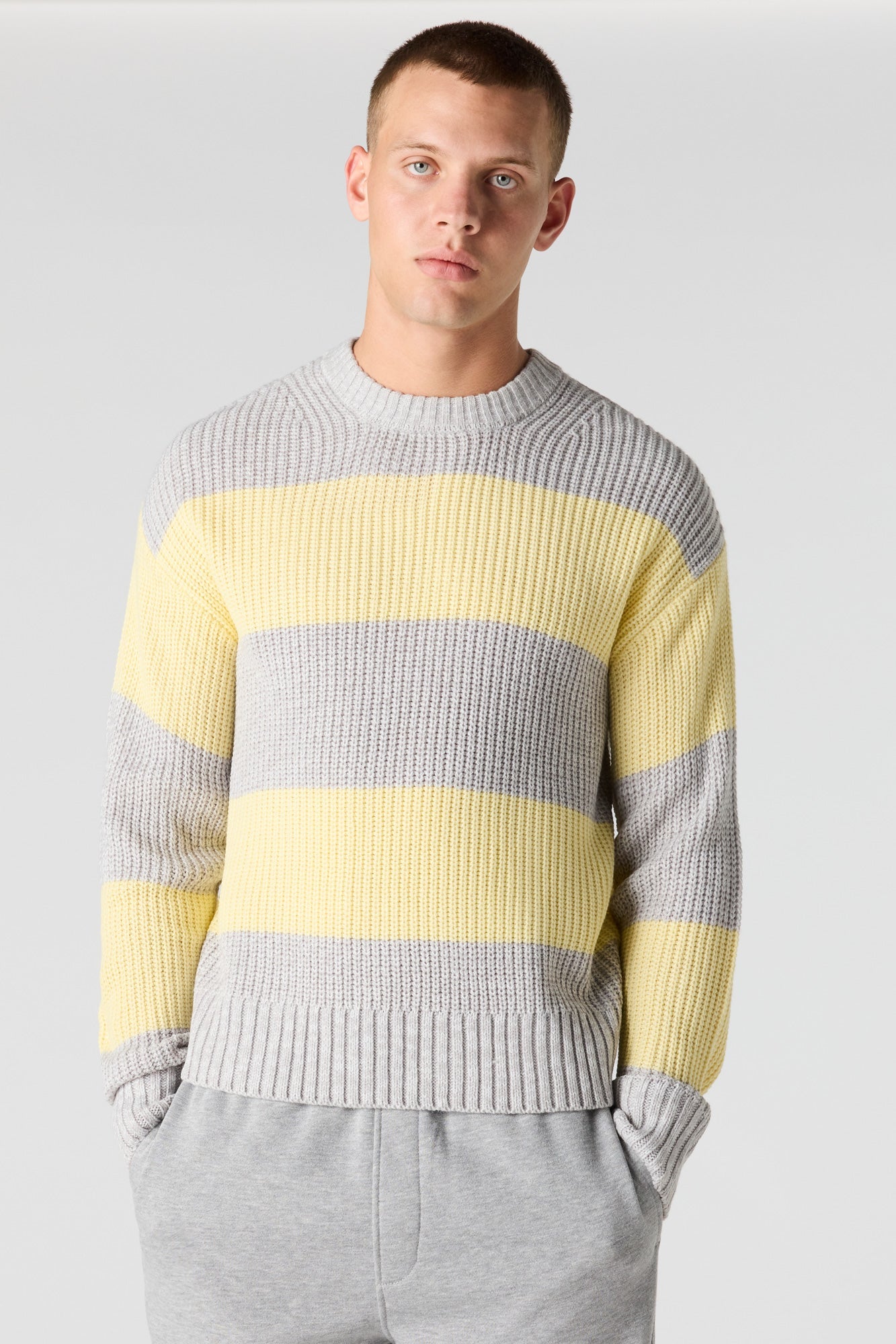 Striped Knit Sweater