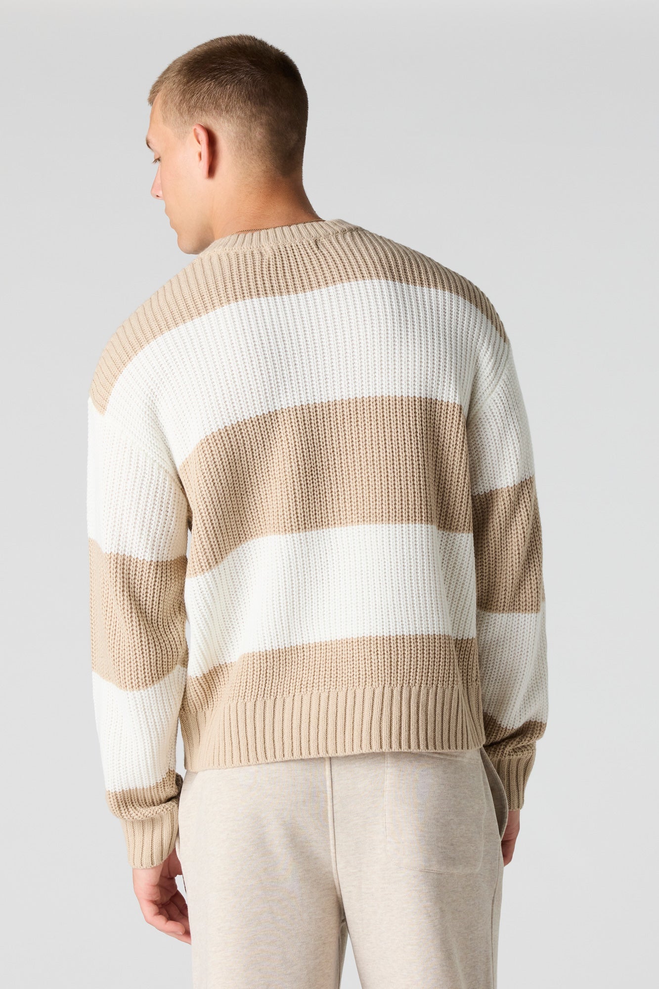 Striped Knit Sweater