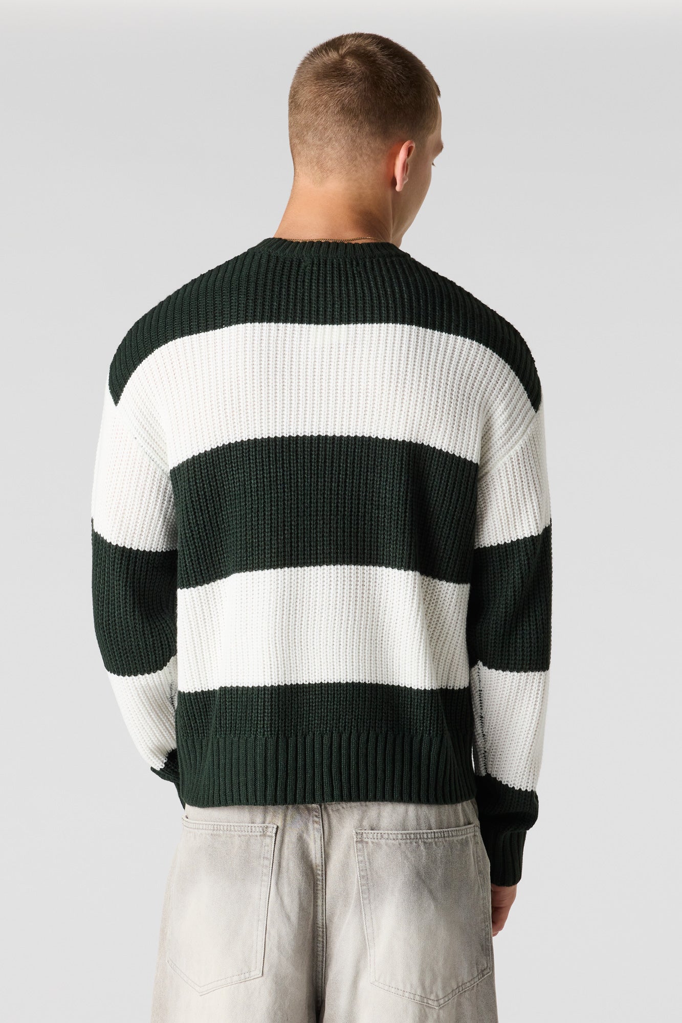 Striped Knit Sweater