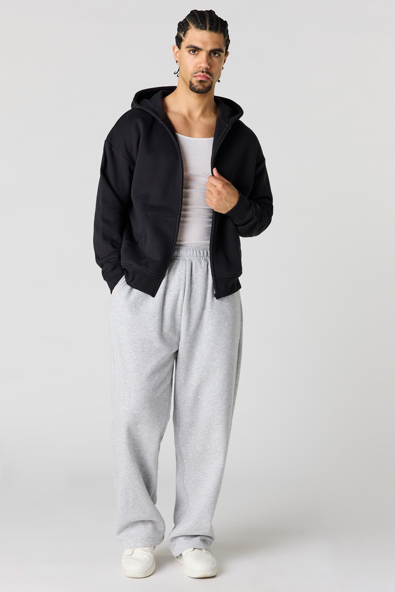Premium Heavyweight Fleece Zip-Up Hoodie