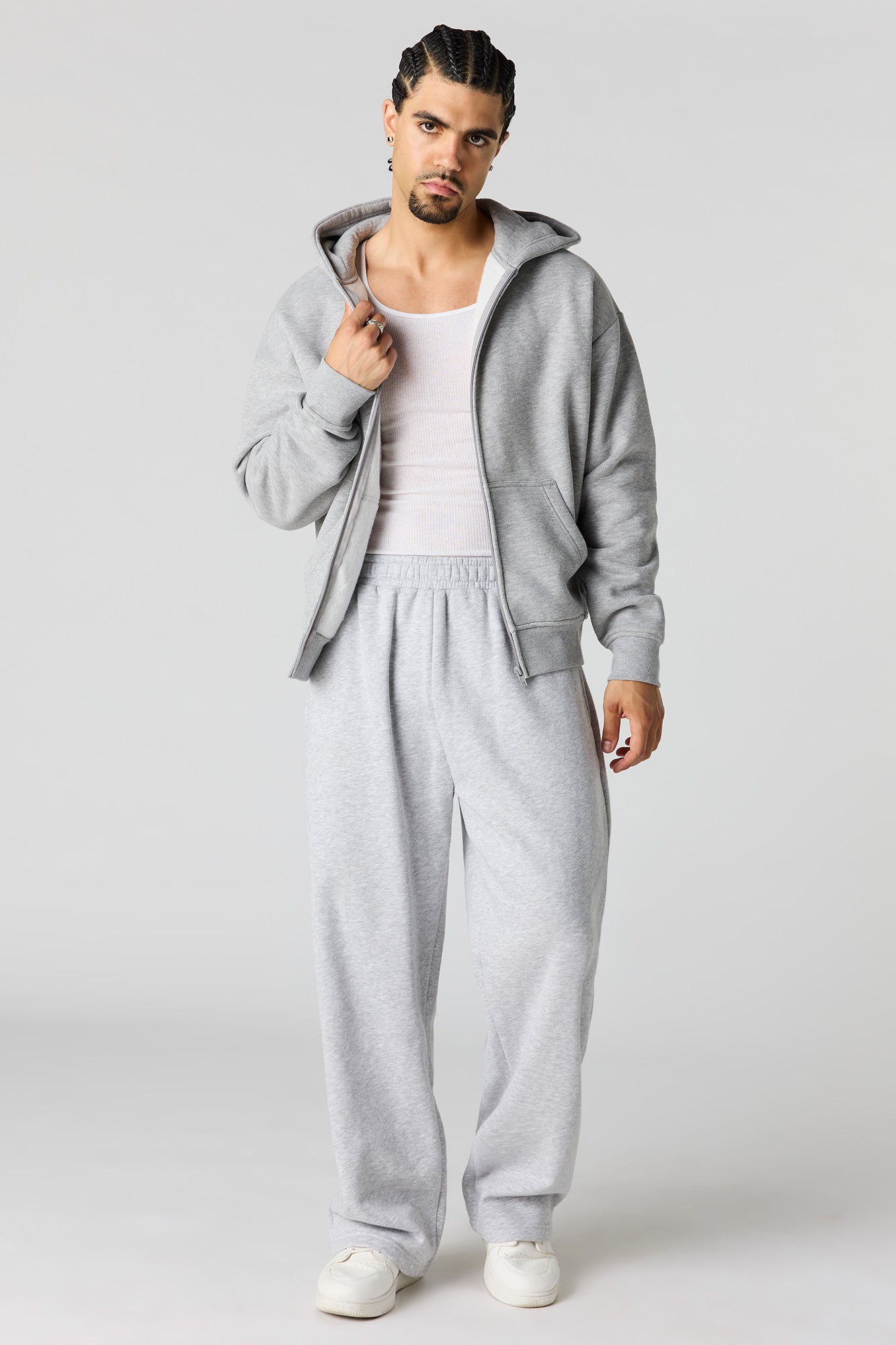 Premium Heavyweight Fleece Zip-Up Hoodie