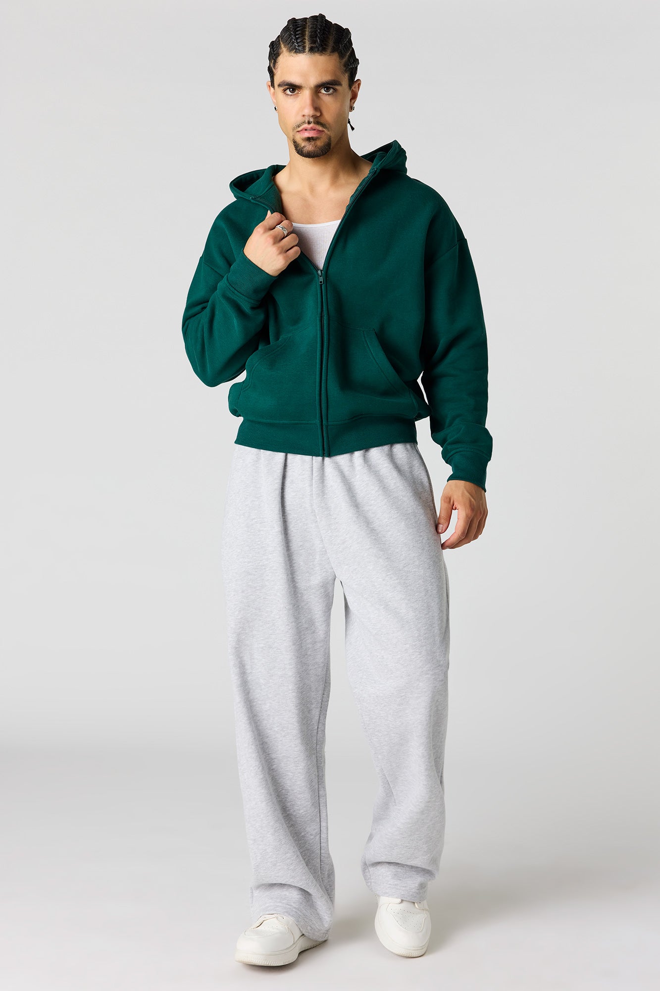 Premium Heavyweight Fleece Zip-Up Hoodie