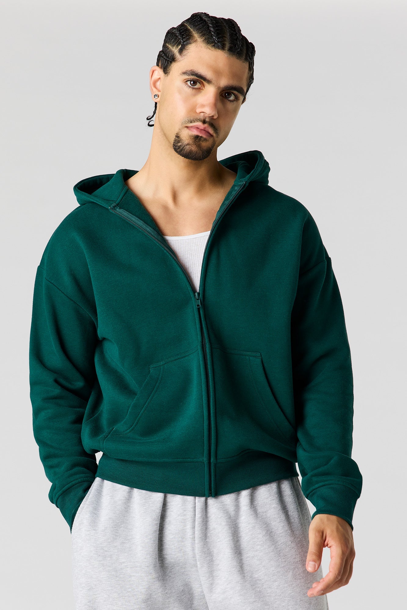 Premium Heavyweight Fleece Zip-Up Hoodie
