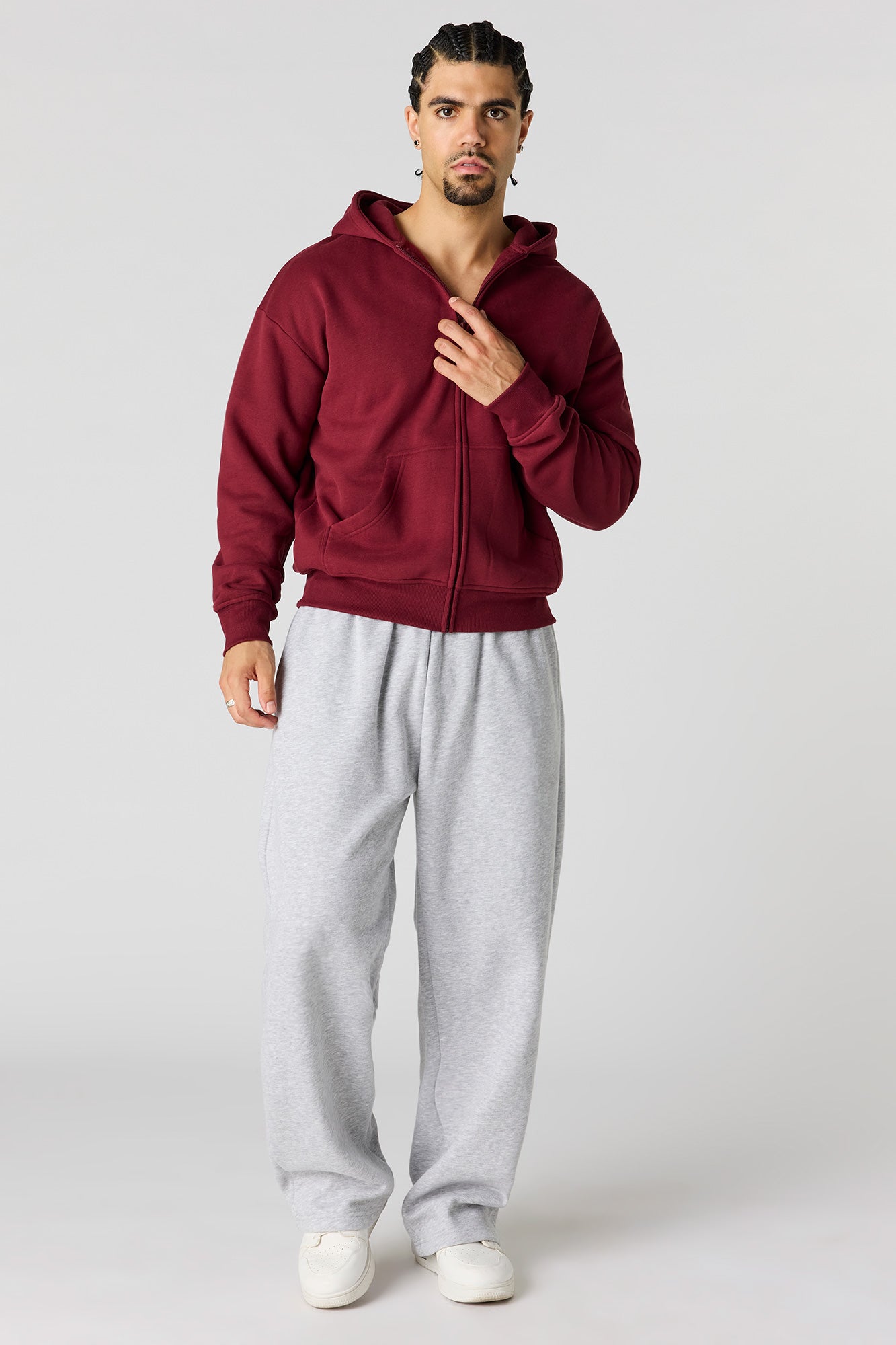 Premium Heavyweight Fleece Zip-Up Hoodie