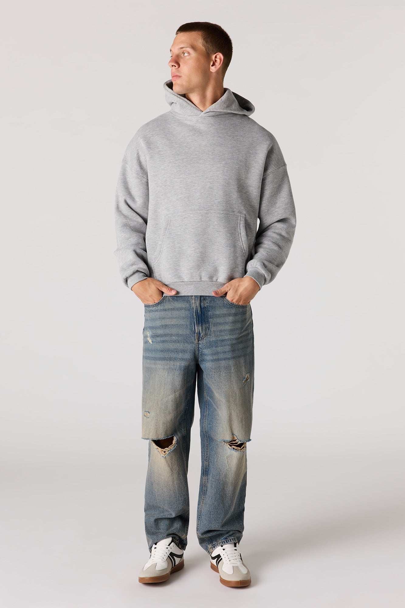 Premium Heavyweight Fleece Boxy Hoodie