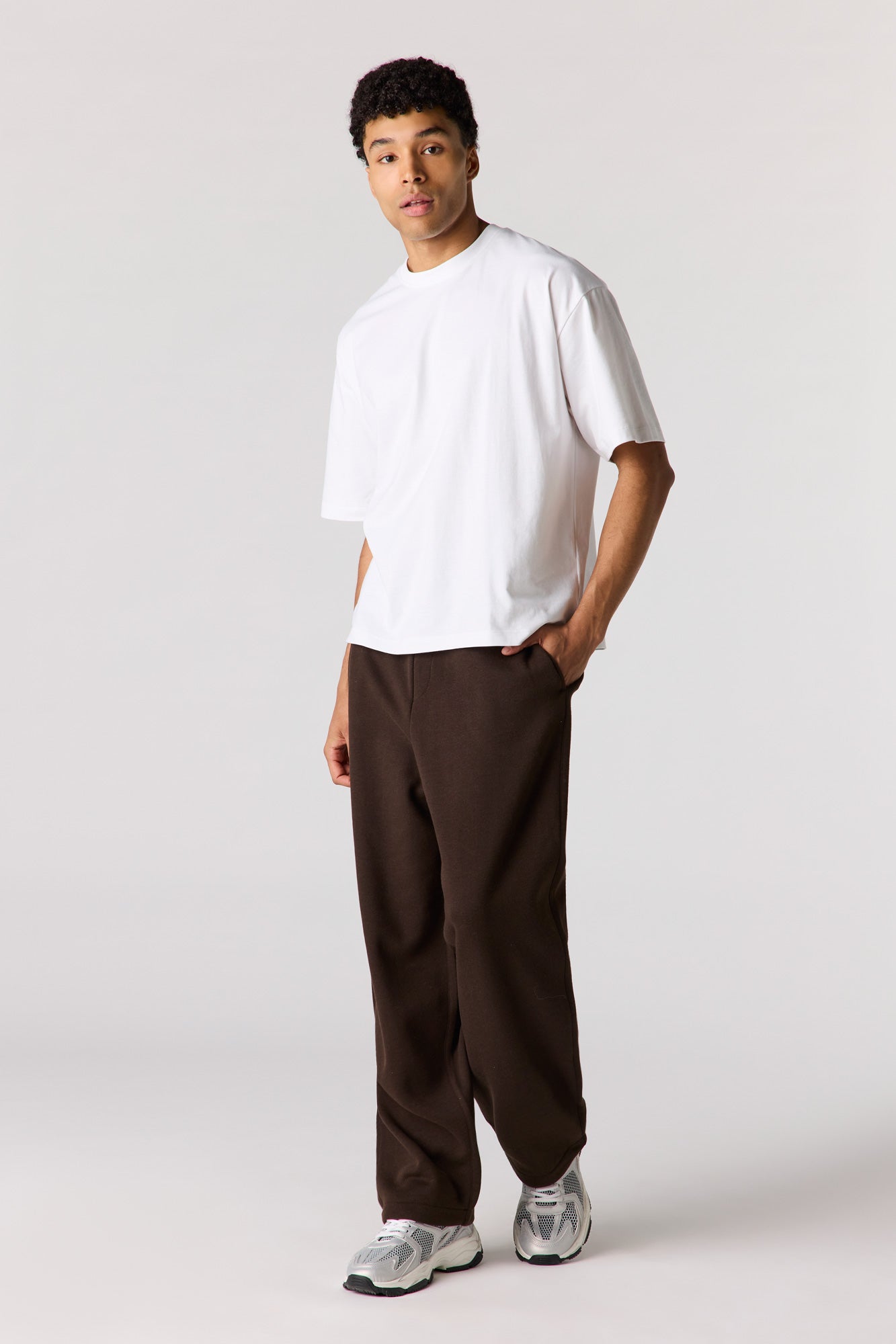 Fleece Balloon Leg Sweatpant