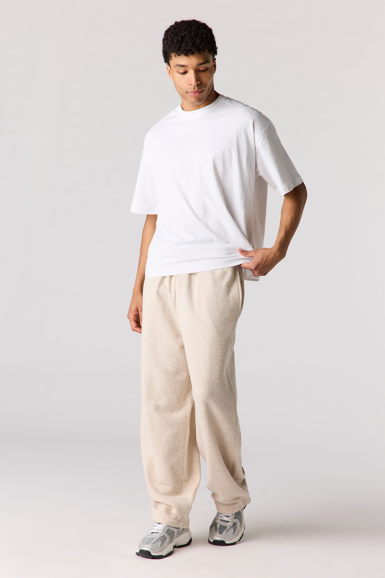 Fleece Balloon Leg Sweatpant