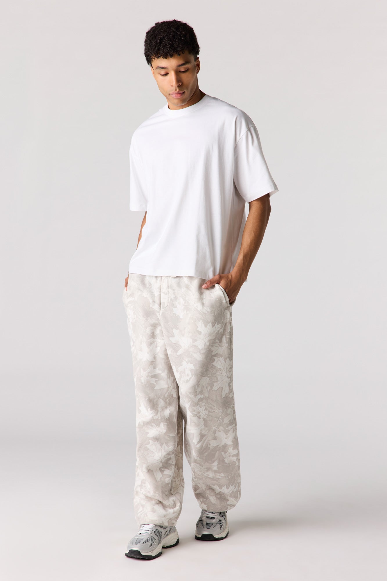 Fleece Balloon Leg Sweatpant