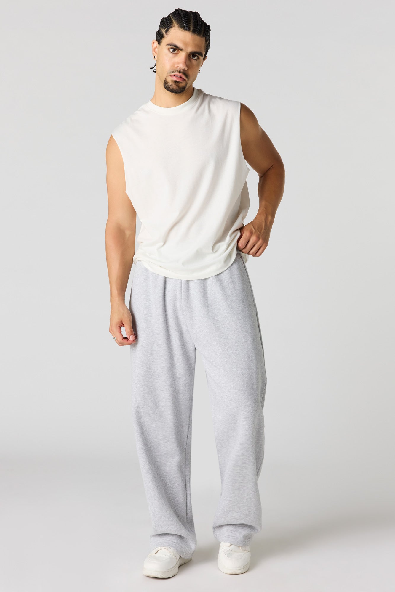 Premium Heavyweight Fleece Wide Leg Sweatpant