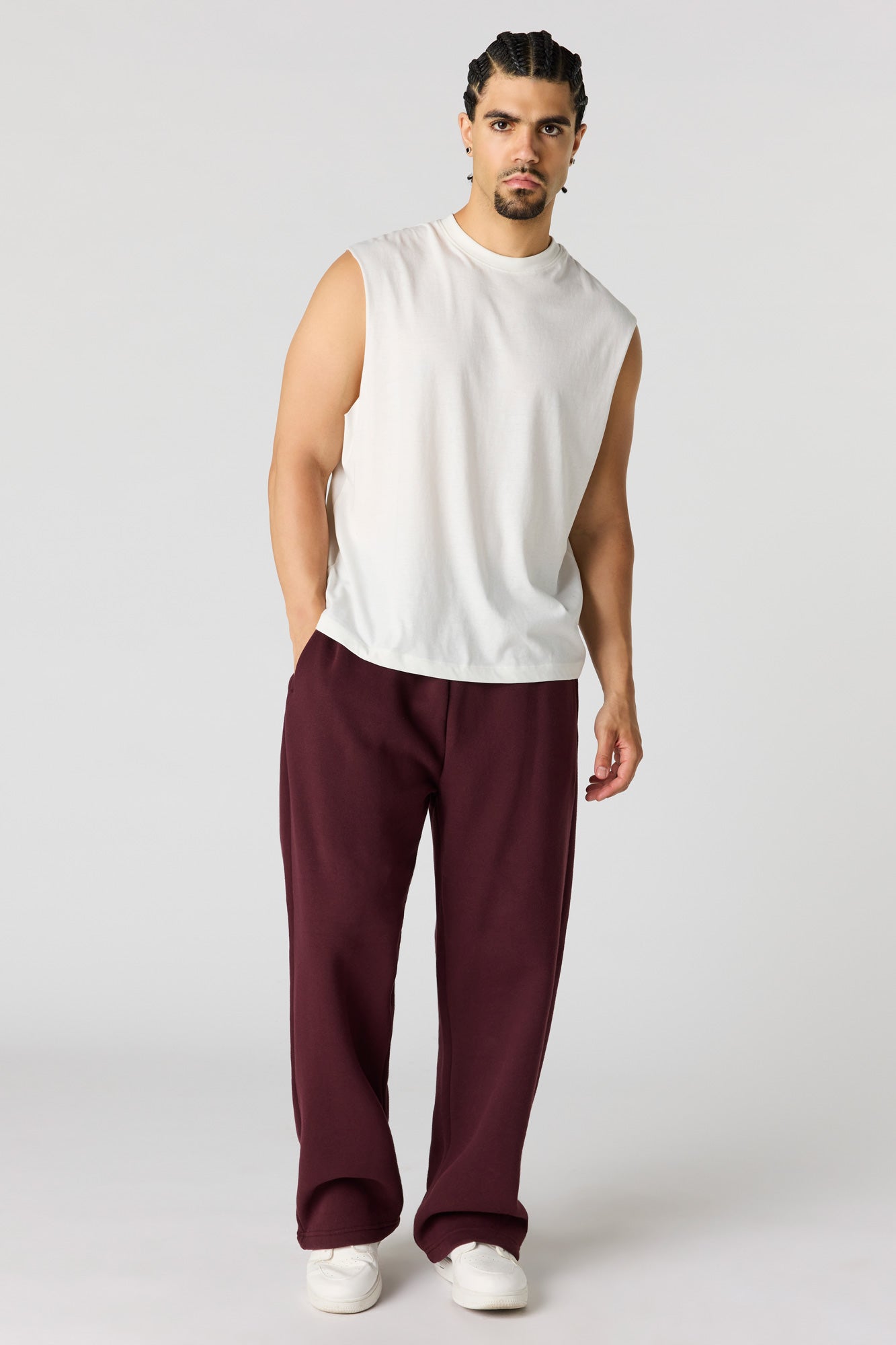 Premium Heavyweight Fleece Wide Leg Sweatpant