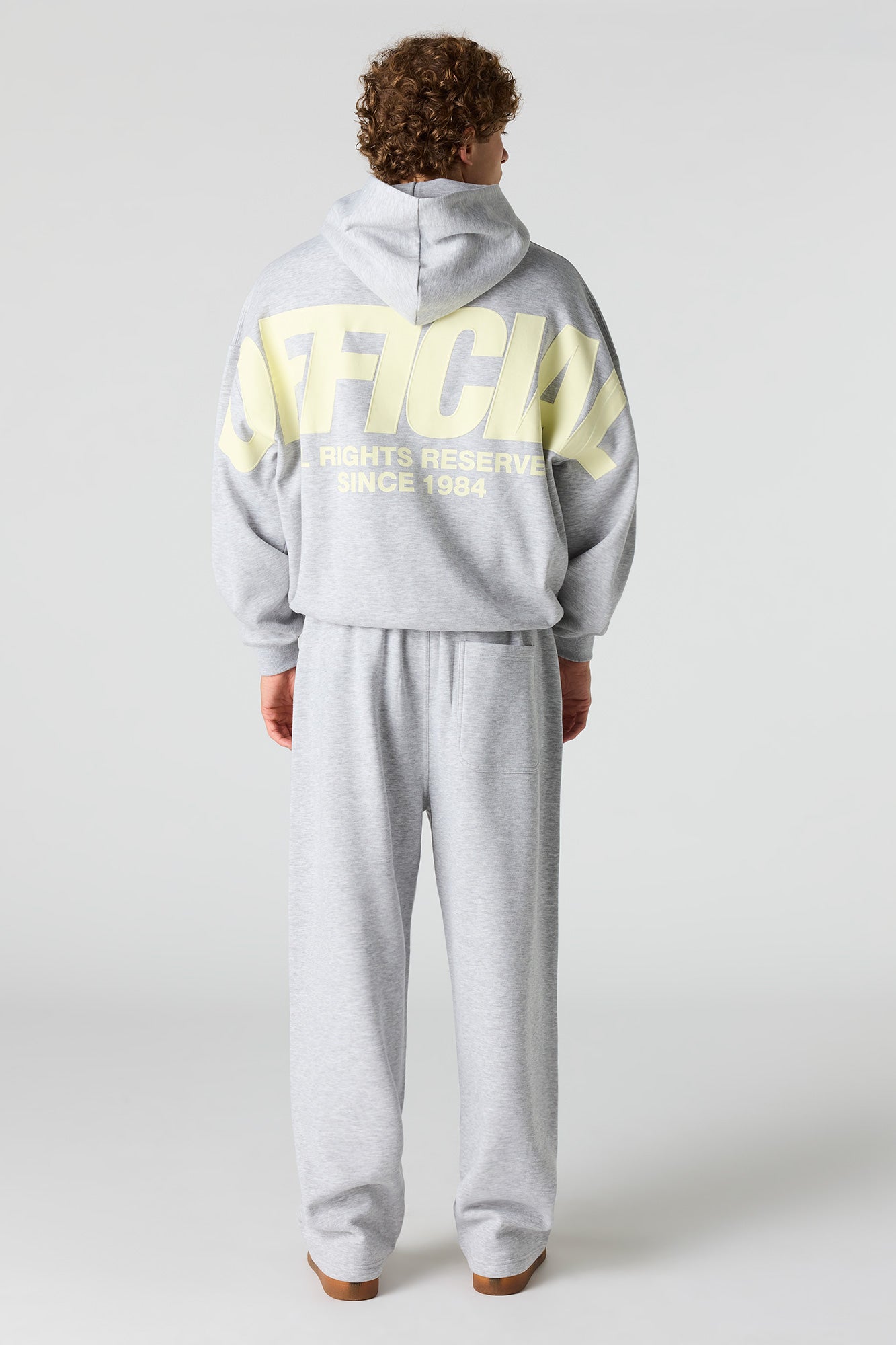 Graphic Baggy Fleece Sweatpant