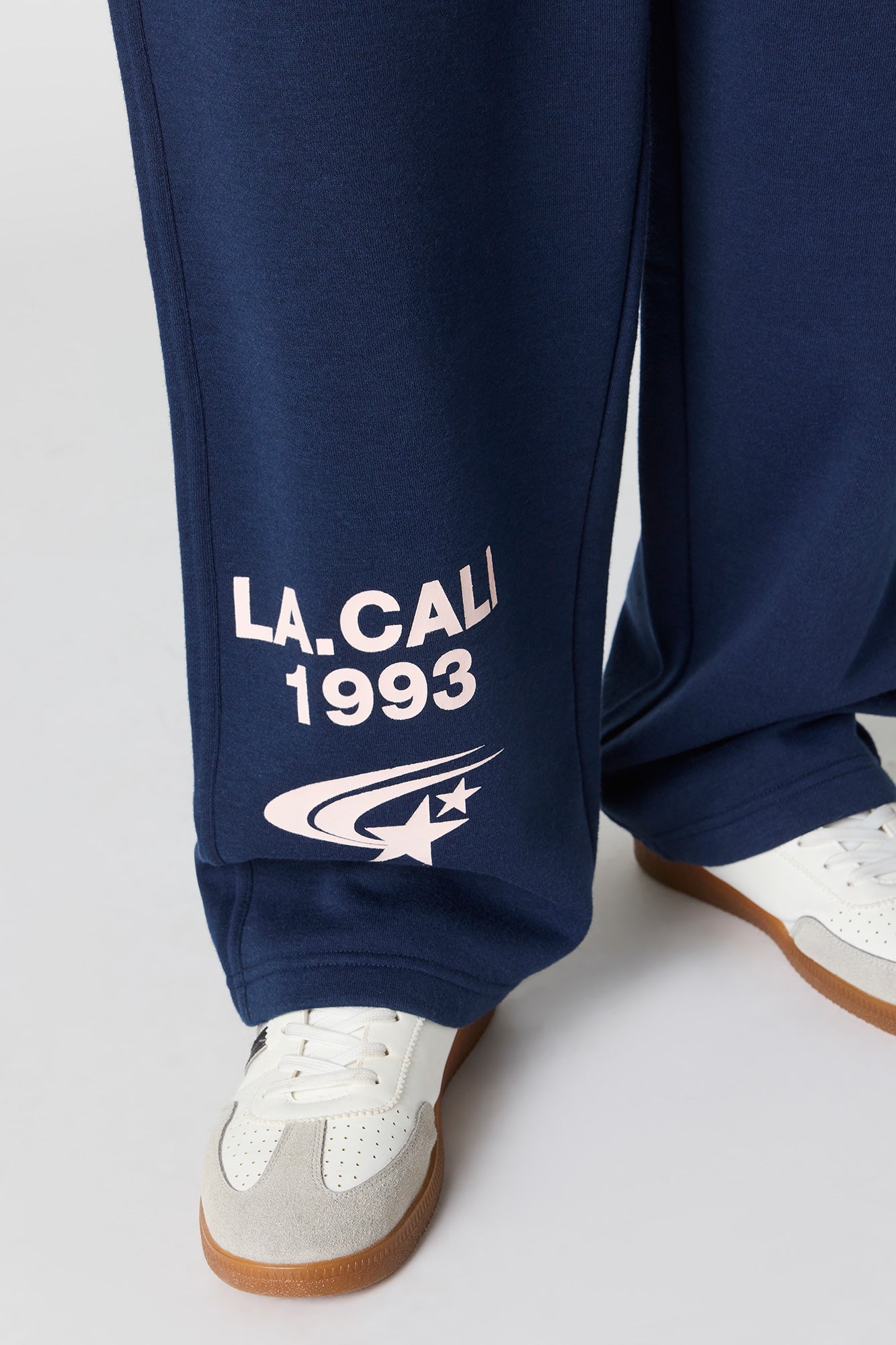 Graphic Baggy Fleece Sweatpant