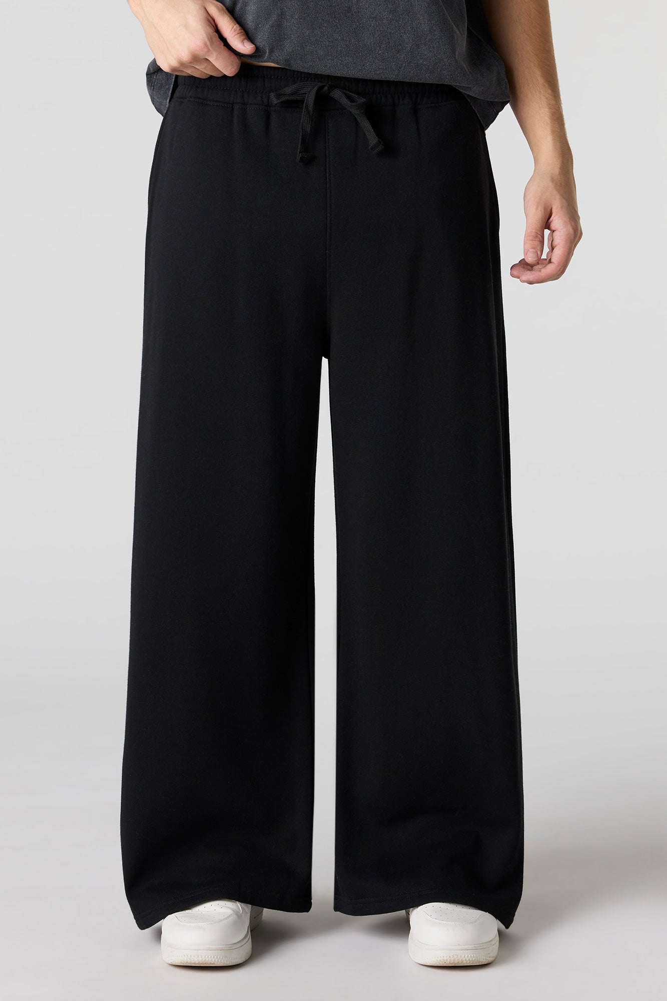 Fleece Ultra Wide Leg Sweatpant