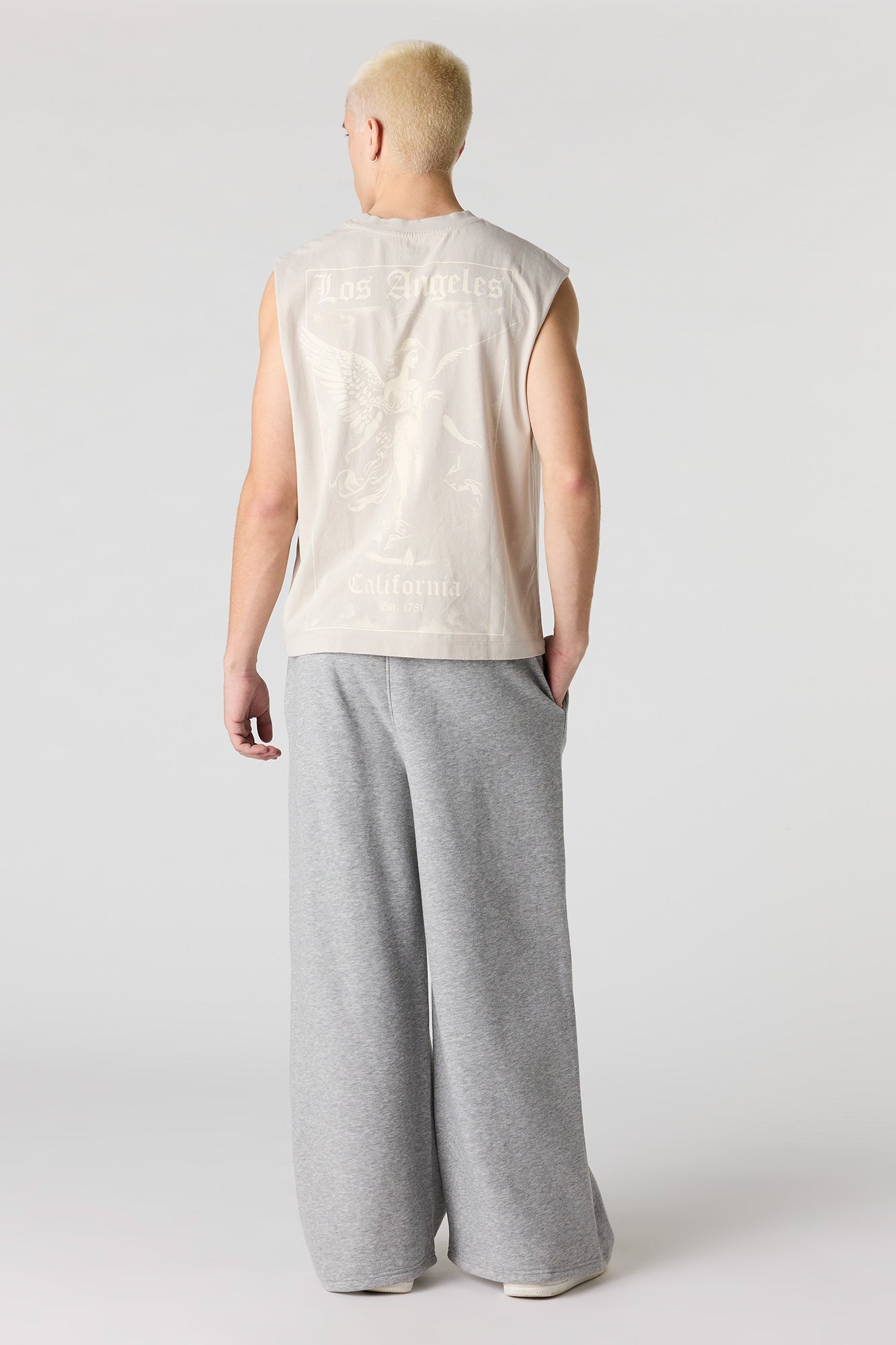 Fleece Ultra Wide Leg Sweatpant