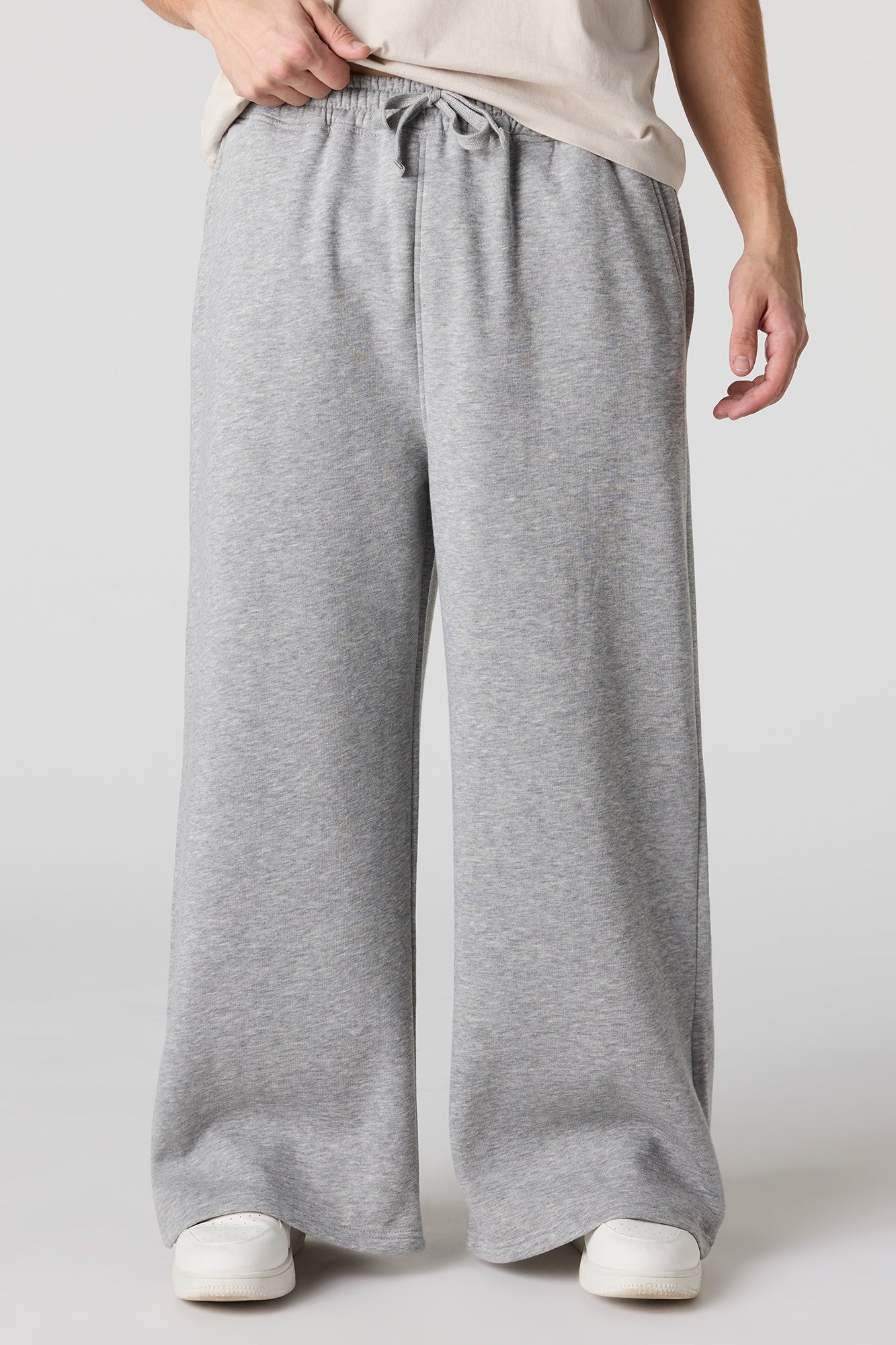 Fleece Ultra Wide Leg Sweatpant