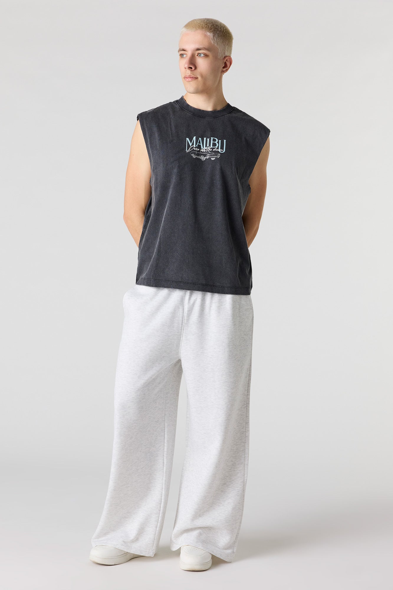 Fleece Ultra Wide Leg Sweatpant