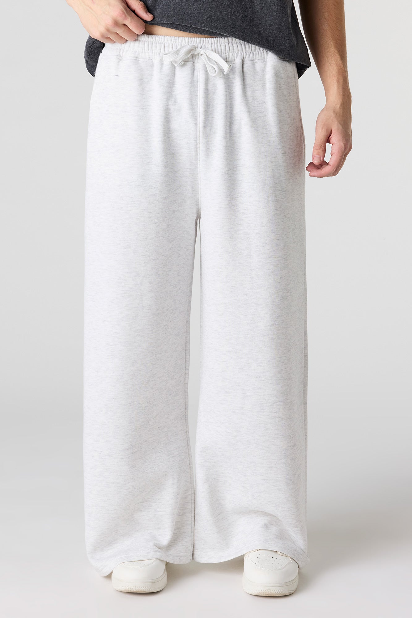 Fleece Ultra Wide Leg Sweatpant