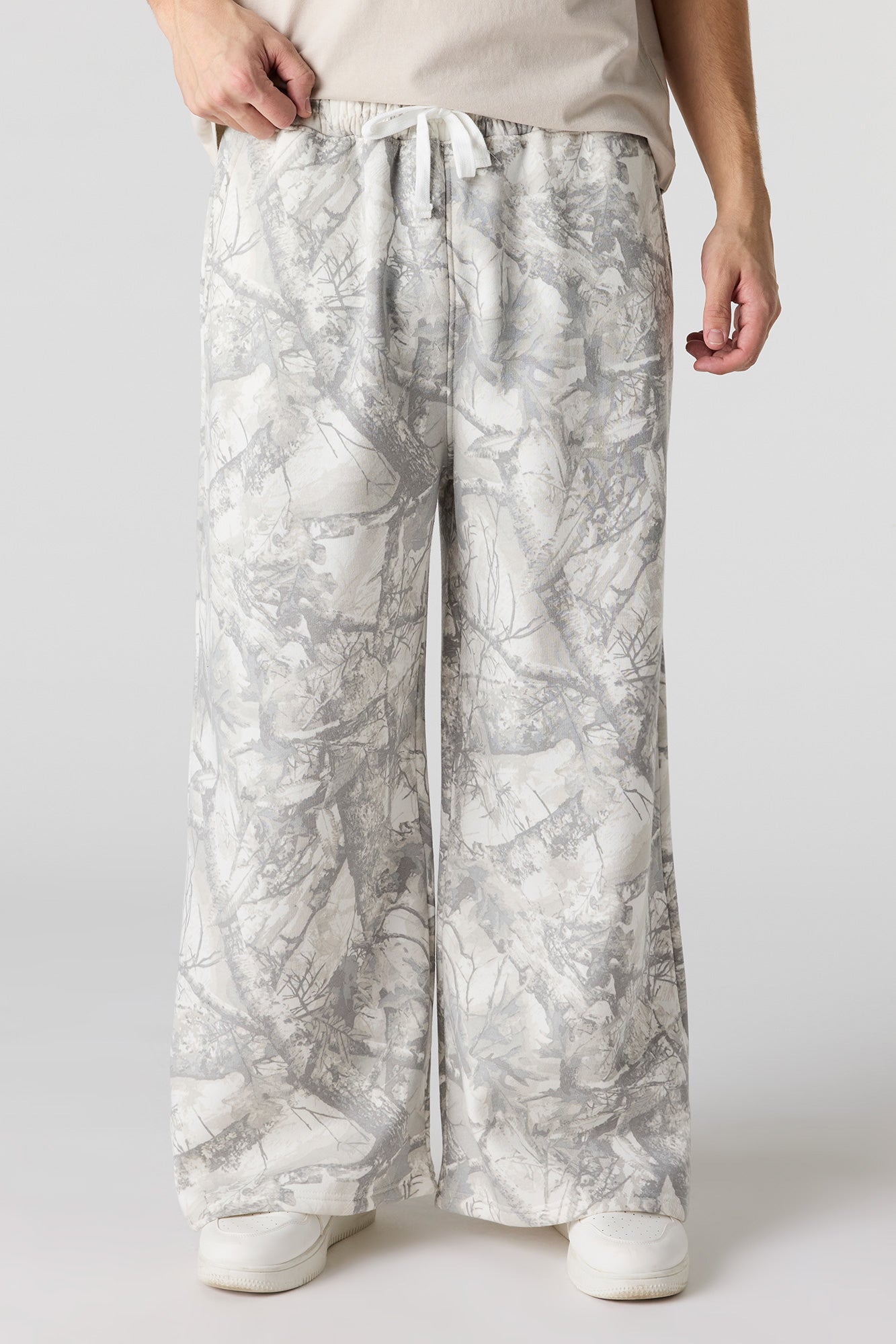 Fleece Ultra Wide Leg Sweatpant