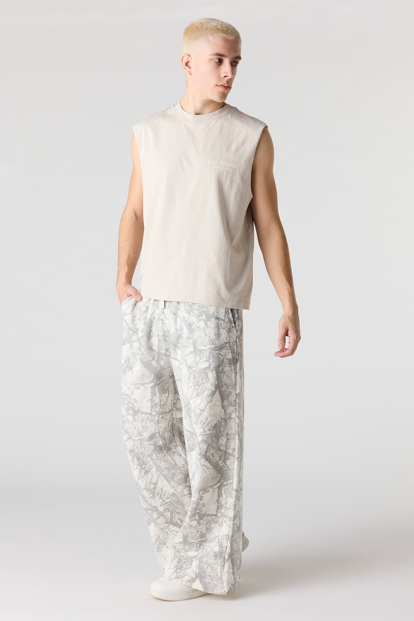 Fleece Ultra Wide Leg Sweatpant