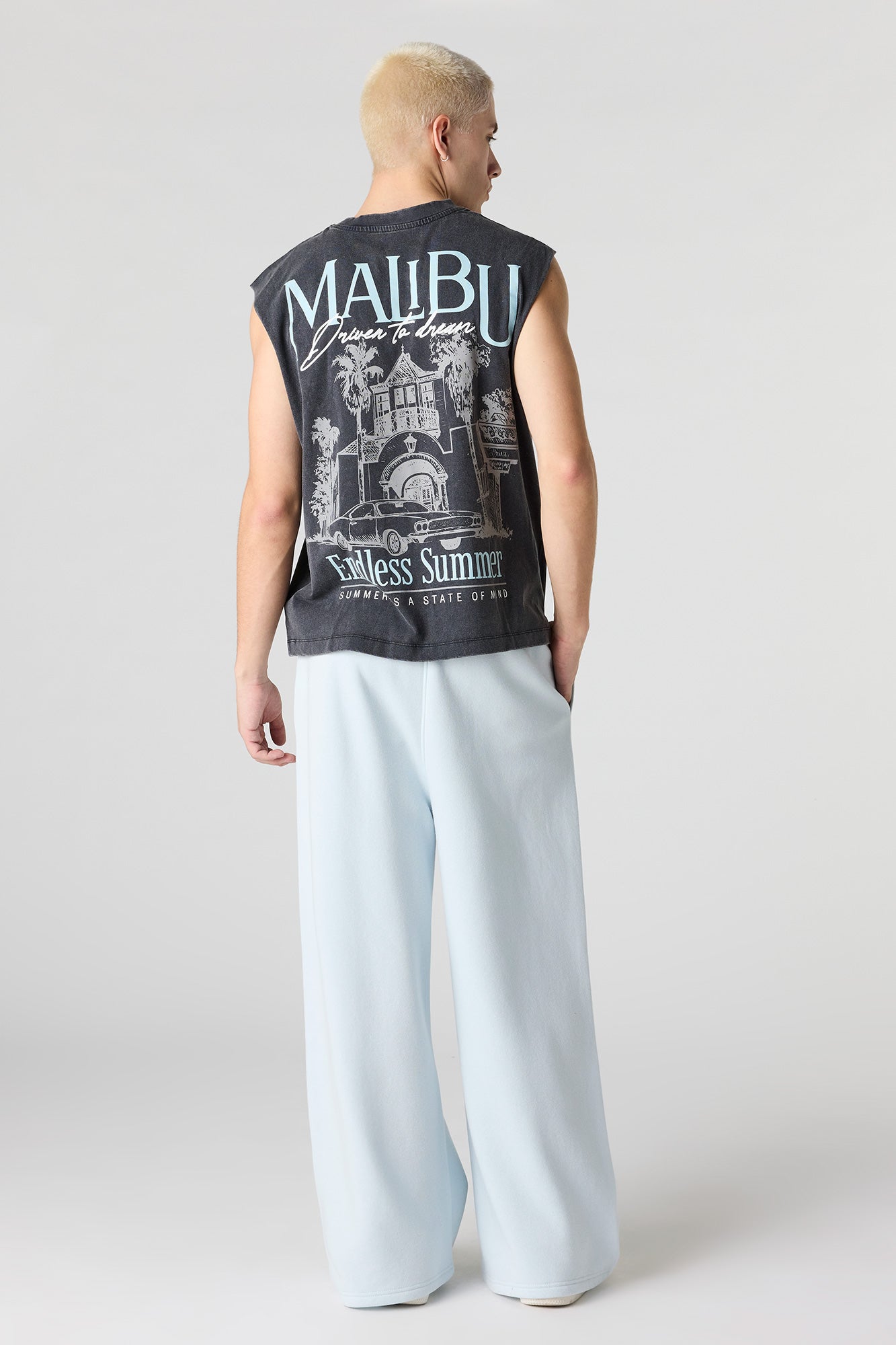 Fleece Ultra Wide Leg Sweatpant