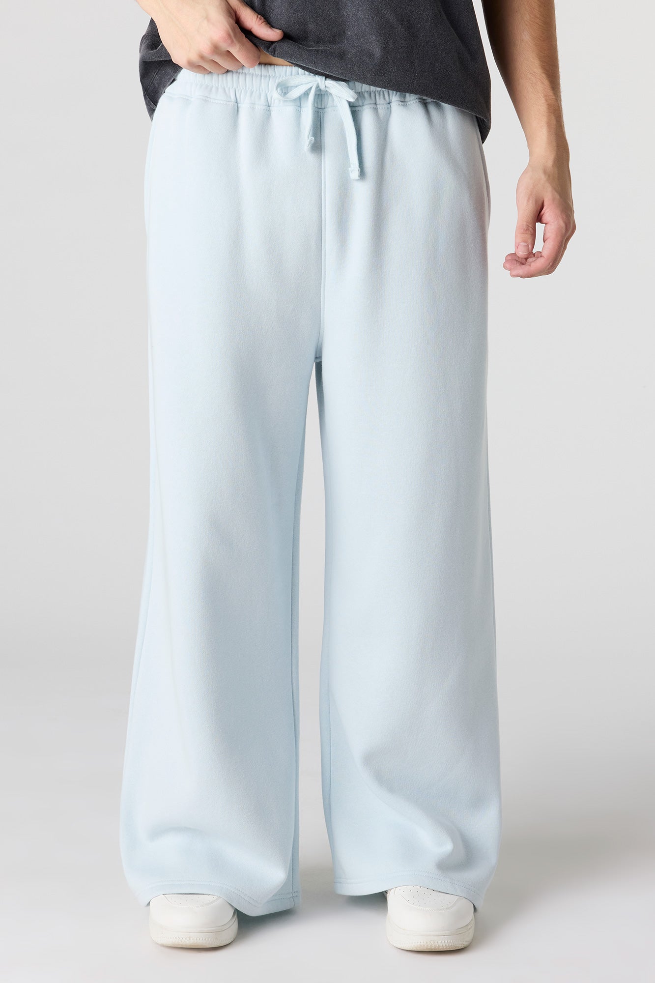 Fleece Ultra Wide Leg Sweatpant