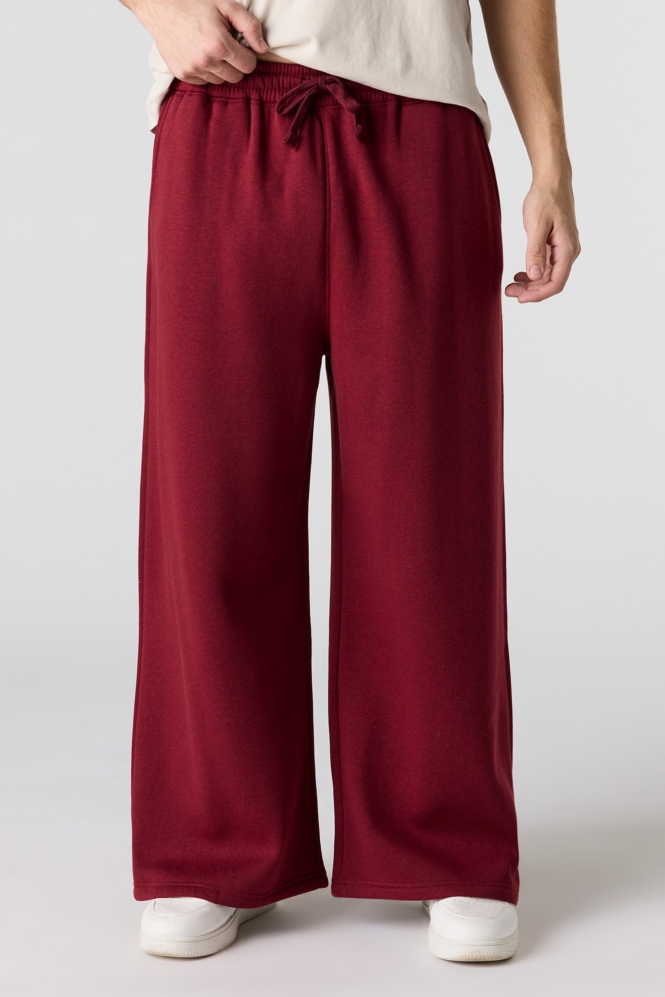 Fleece Ultra Wide Leg Sweatpant