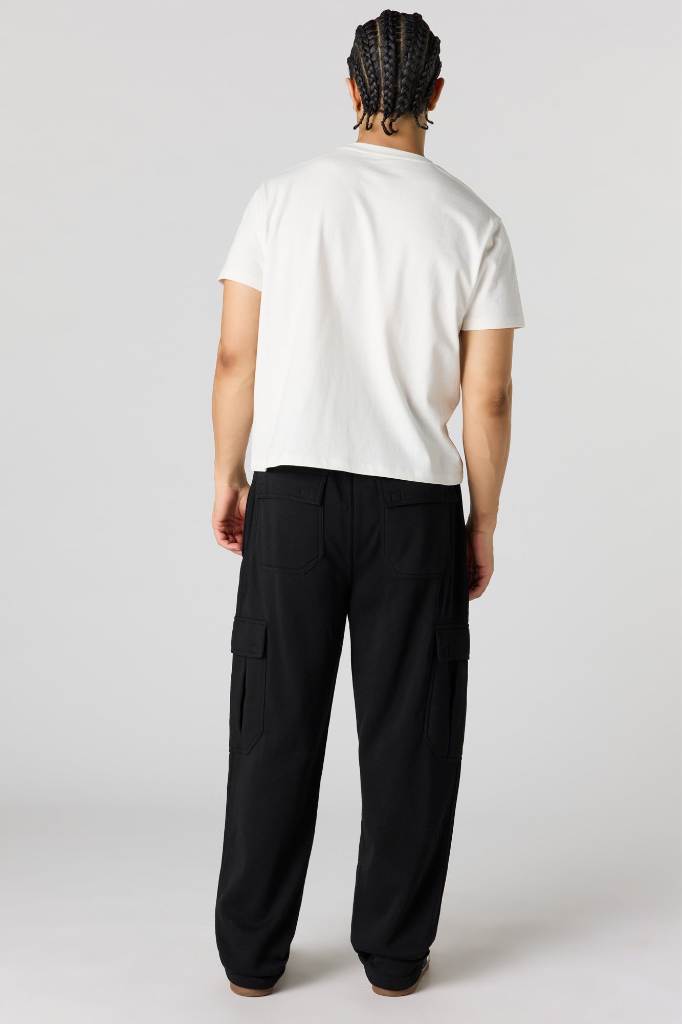 Fleece Baggy Cargo Sweatpant