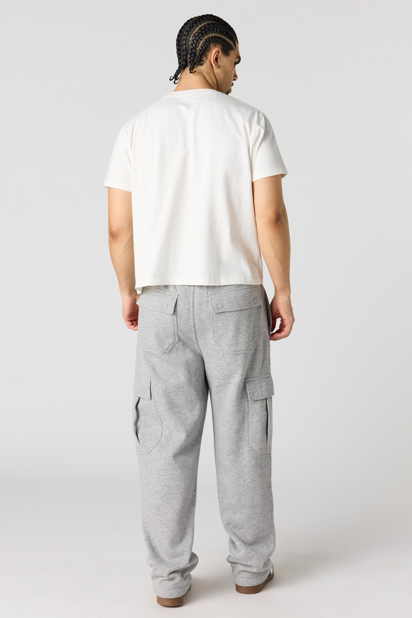 Fleece Baggy Cargo Sweatpant