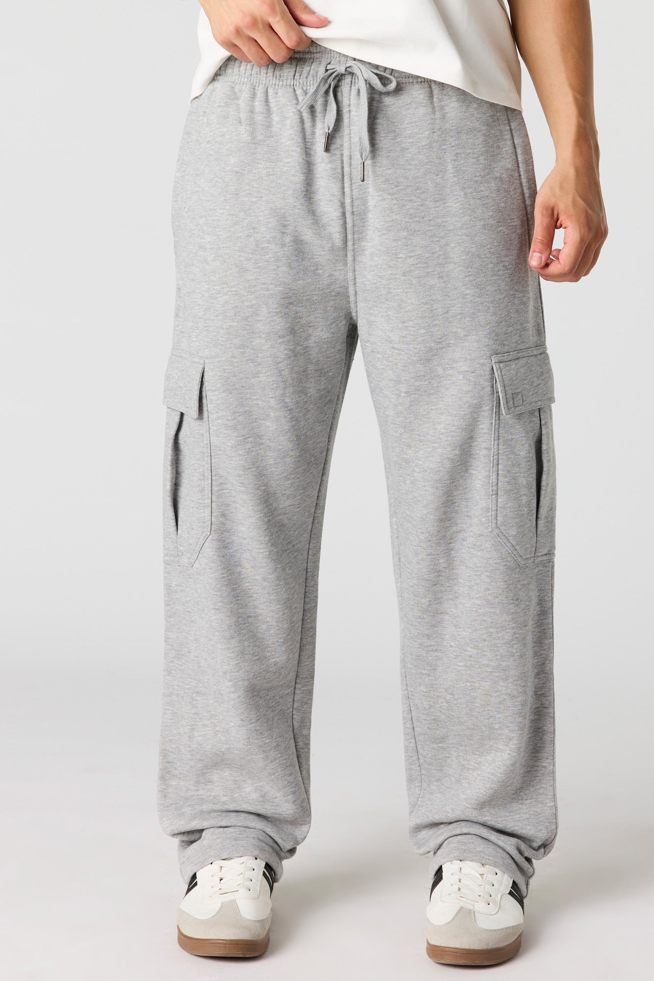 Fleece Baggy Cargo Sweatpant