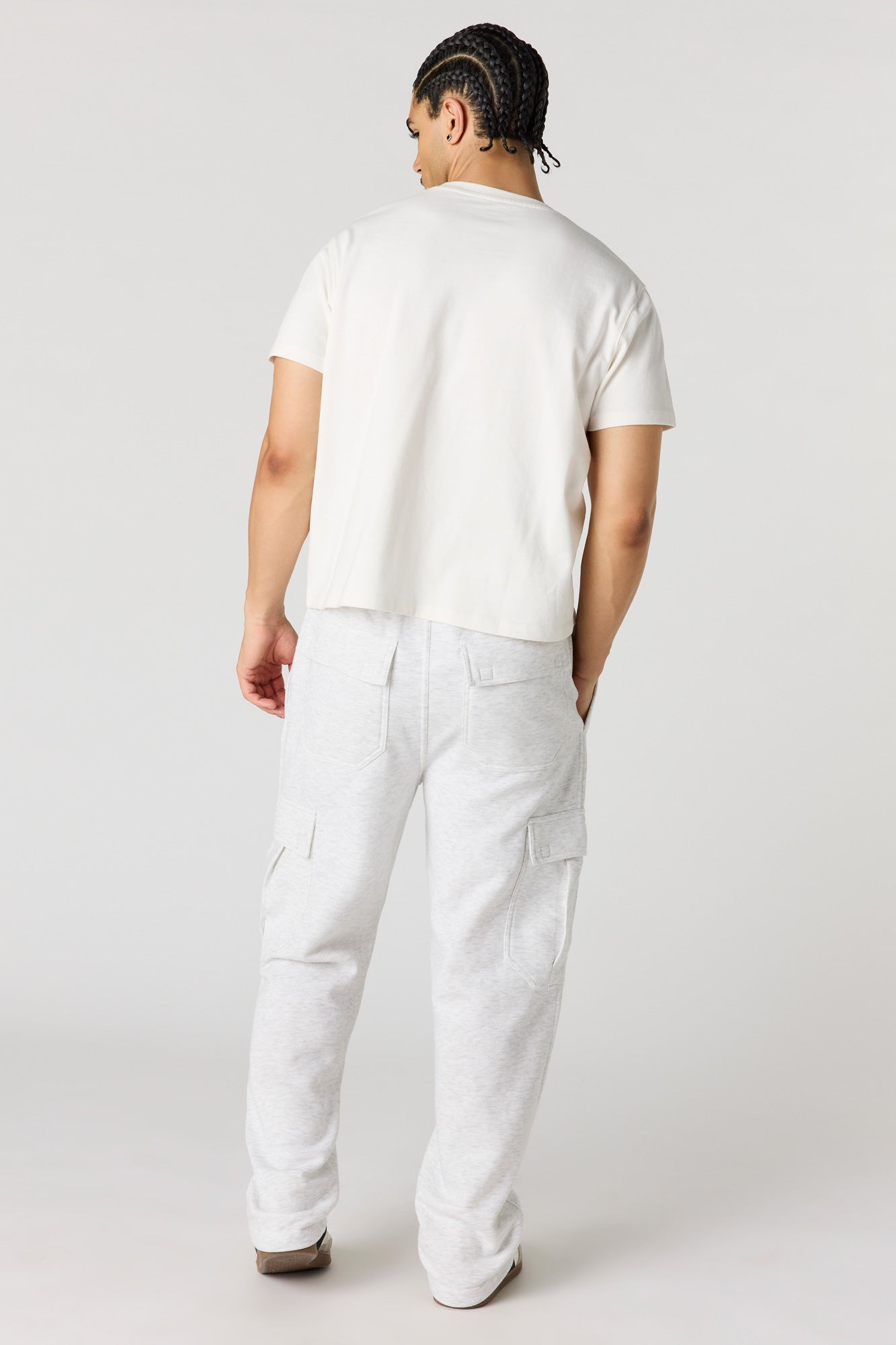 Fleece Baggy Cargo Sweatpant