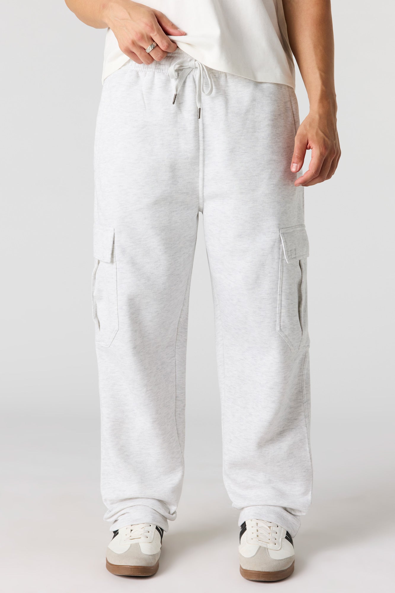 Fleece Baggy Cargo Sweatpant