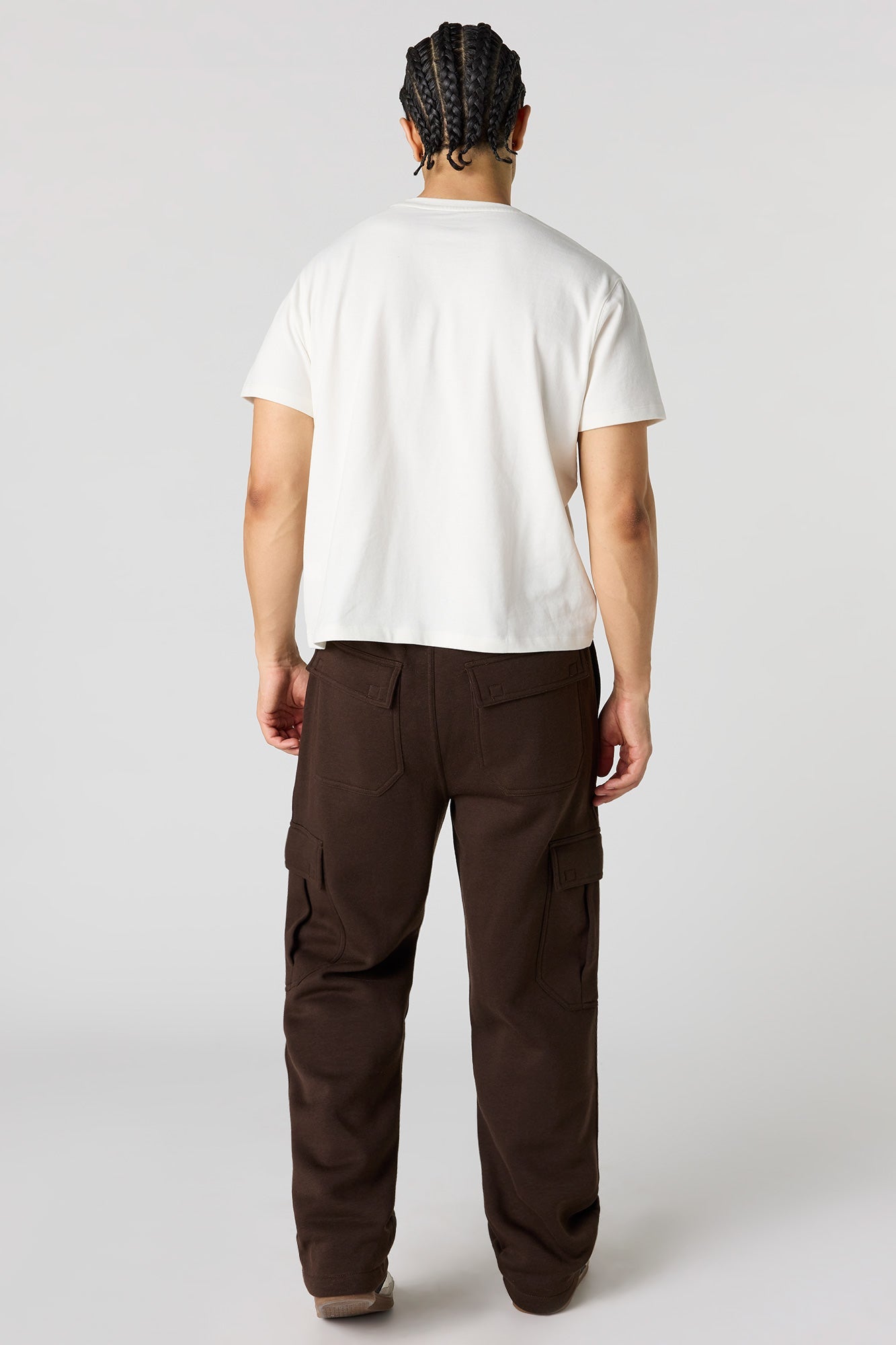 Fleece Baggy Cargo Sweatpant